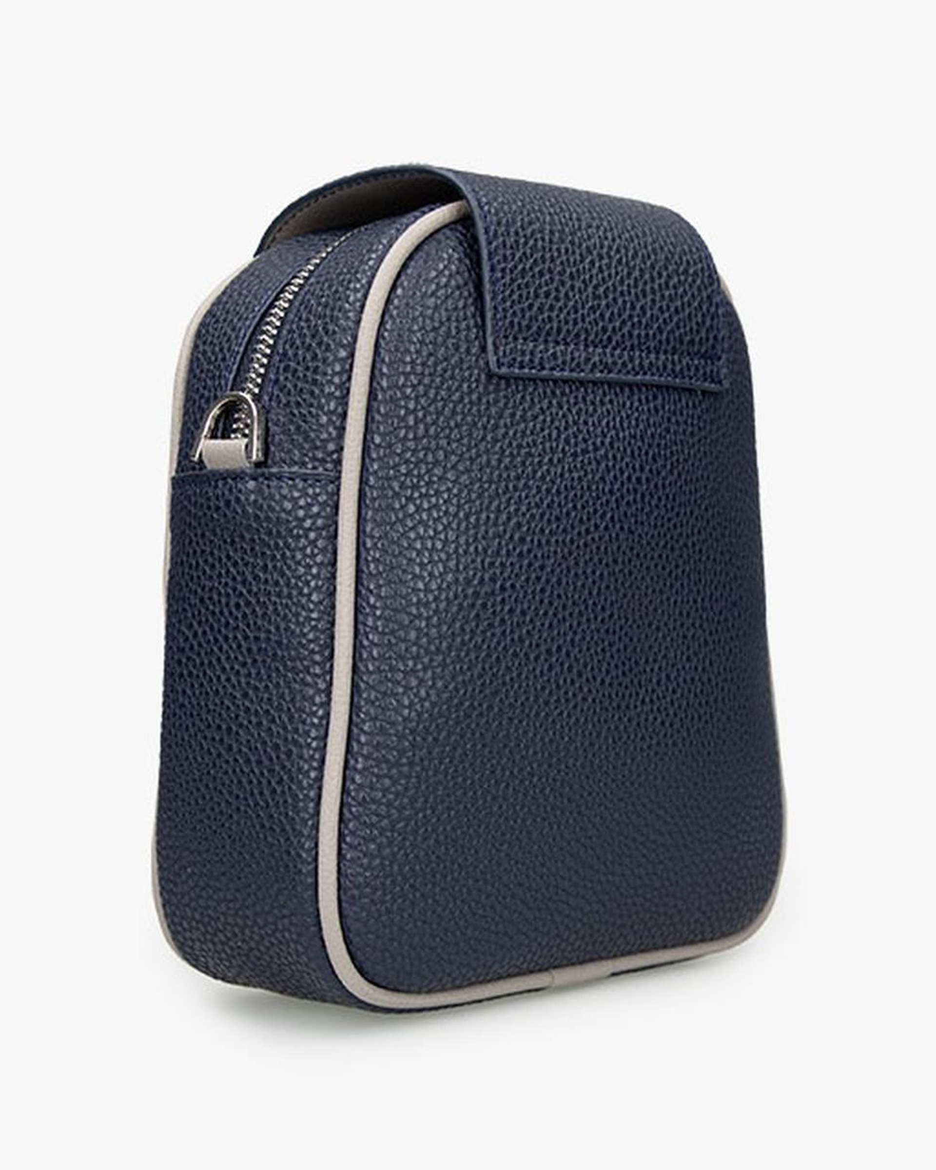 کیف دوشی زنانه سرمه ای برتونیکس Berttonix کد 1020