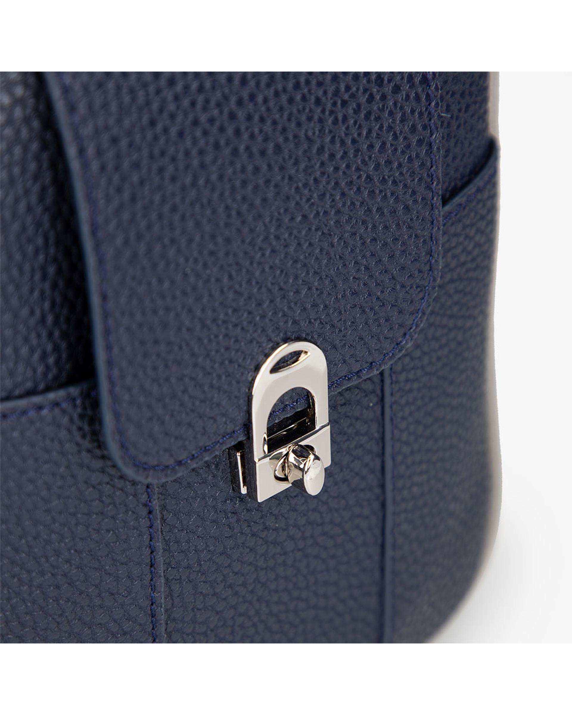 کیف دوشی زنانه سرمه ای برتونیکس Berttonix کد 1020