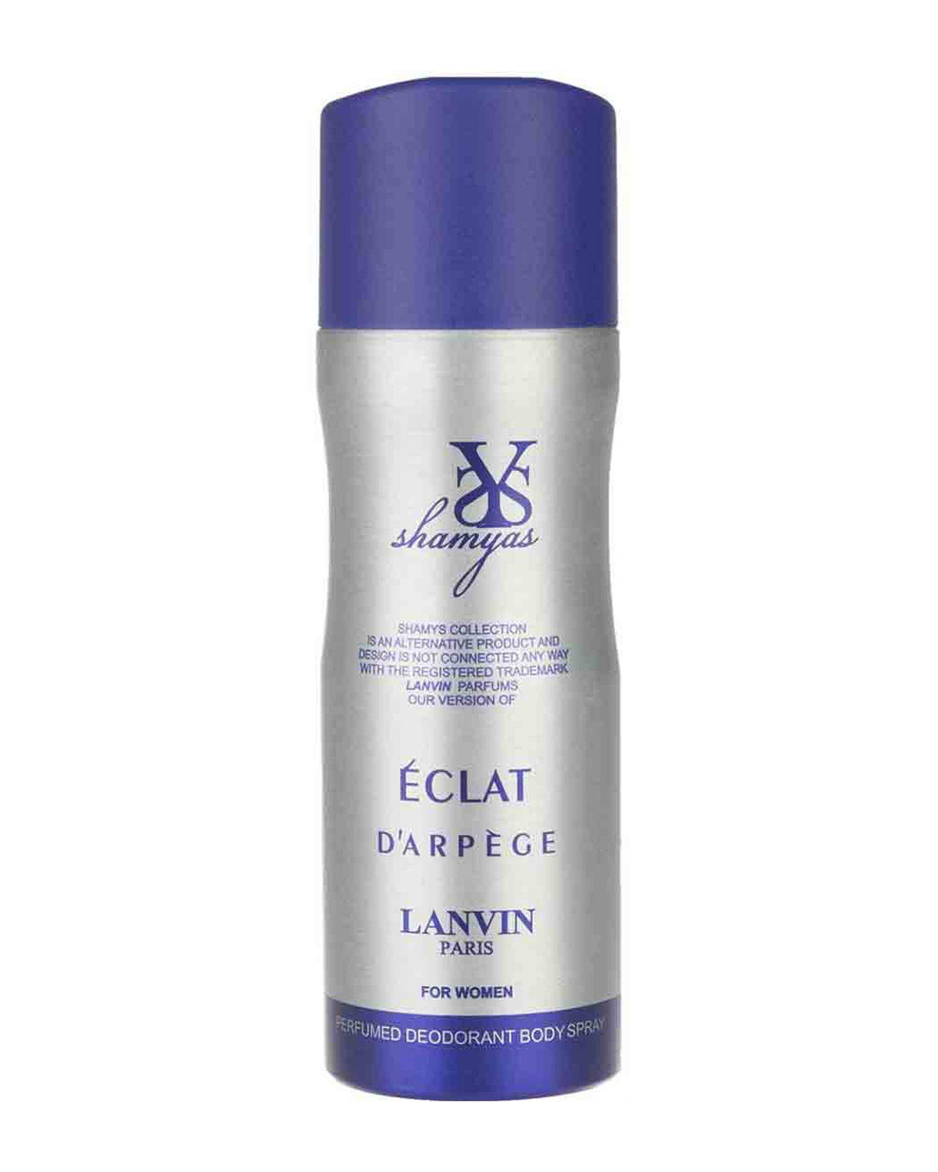 اسپری زنانه شمیاس Shamyas مدل Eclat Darpege Lanvin حجم 200ml