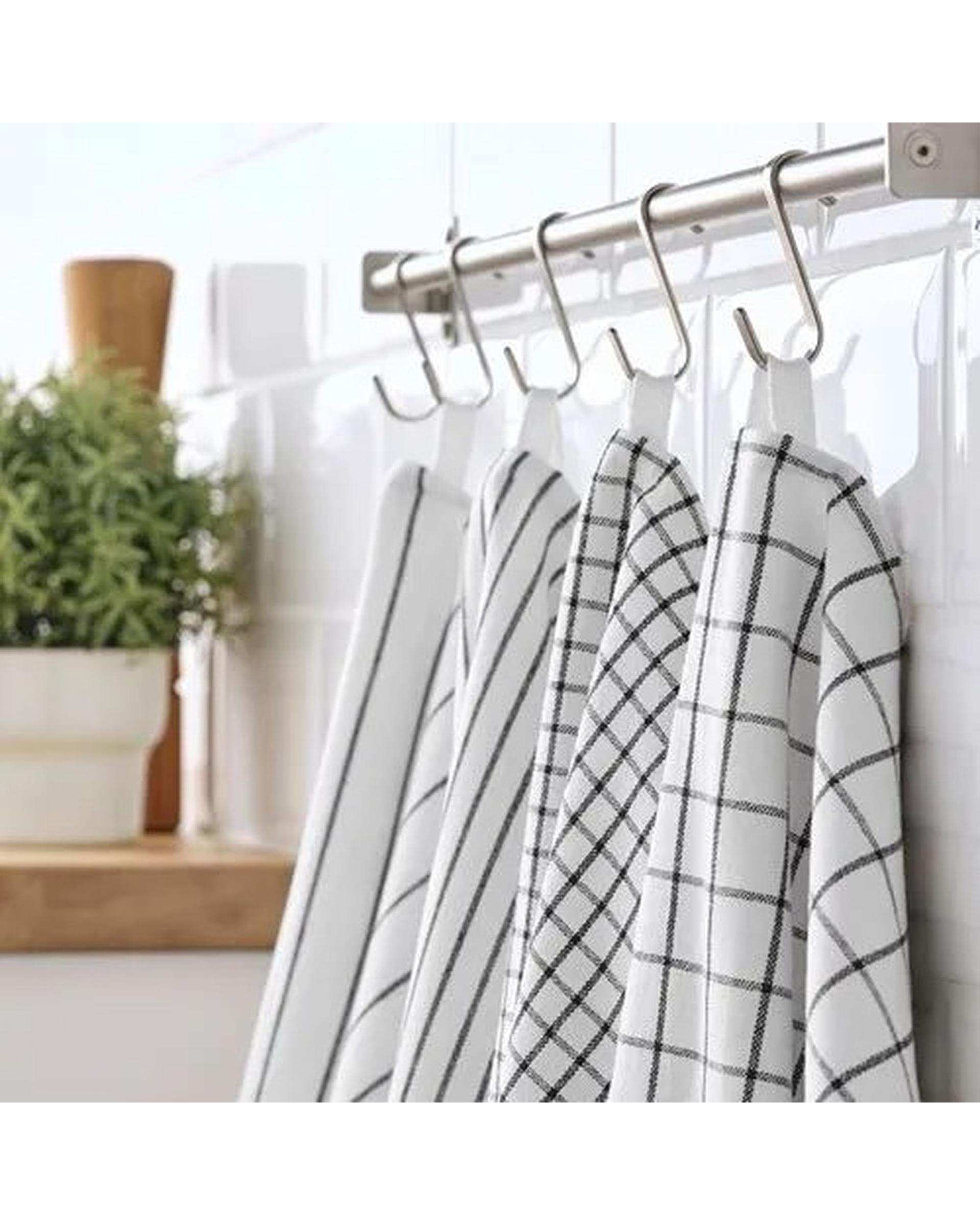 دستمال آشپزخانه نخ پنبه ایکیا Ikea بسته 4 عددی