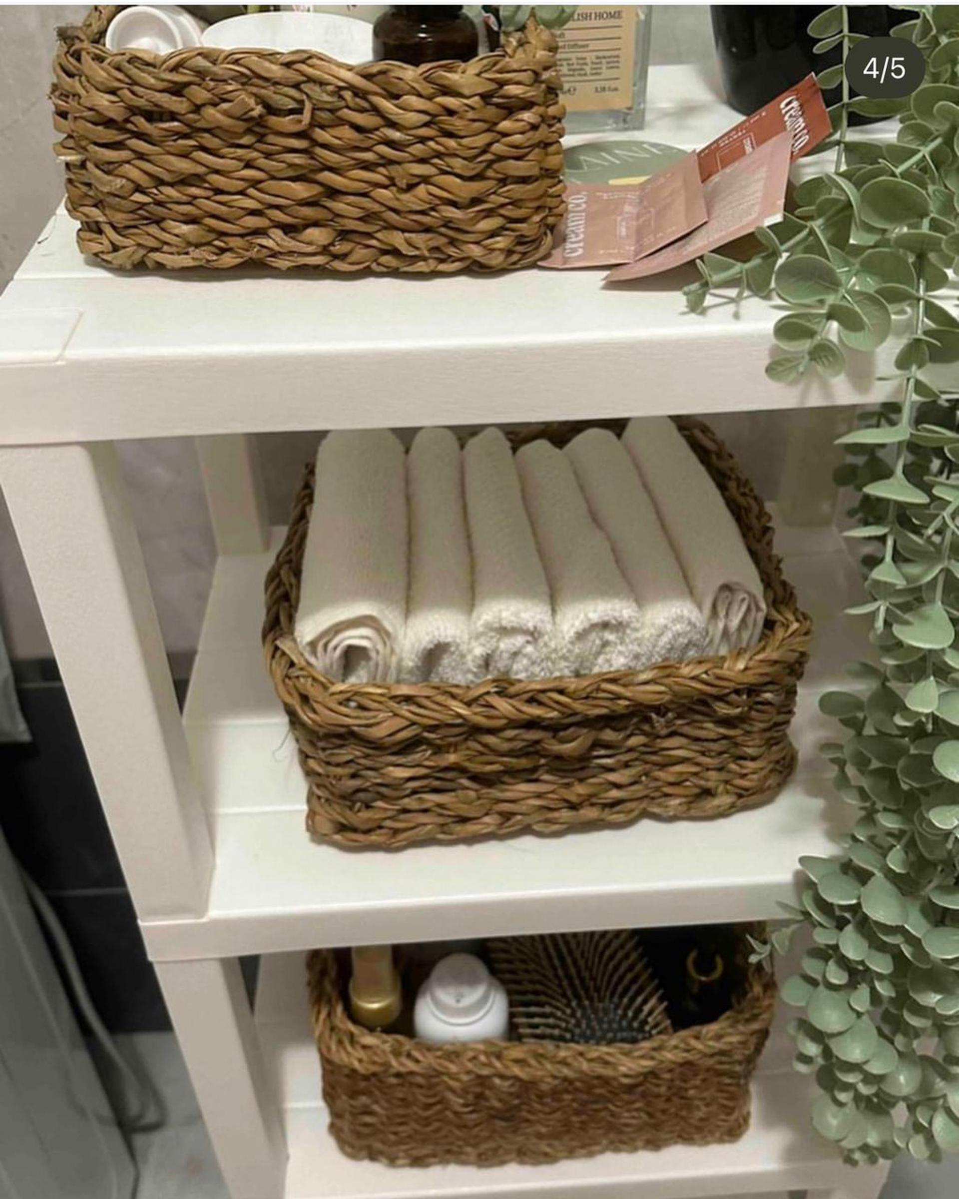 باکس نظم دهنده حصیری بسته 3 عددی