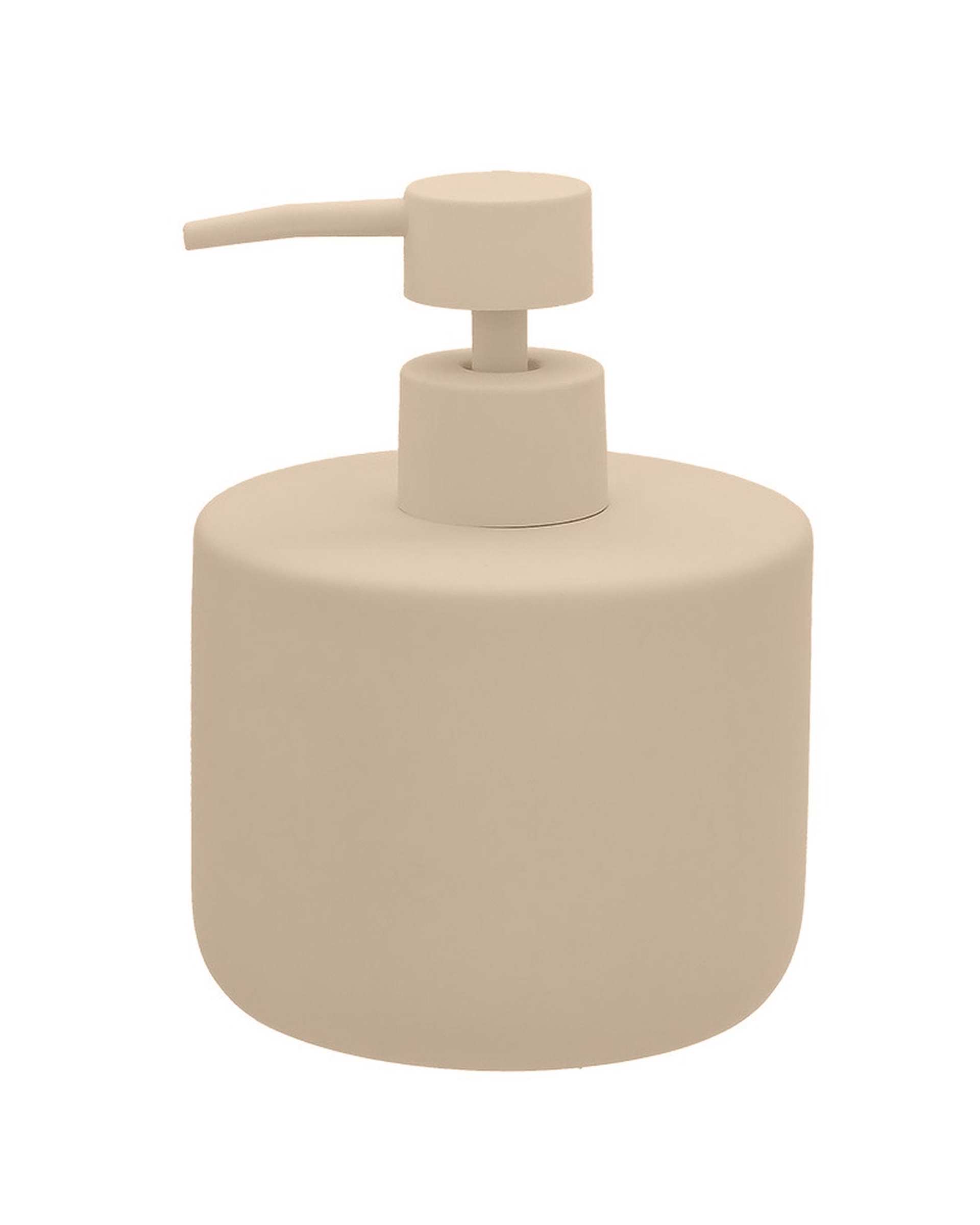 پمپ مایع دستشویی سرامیکی کرم با روکش مخملی