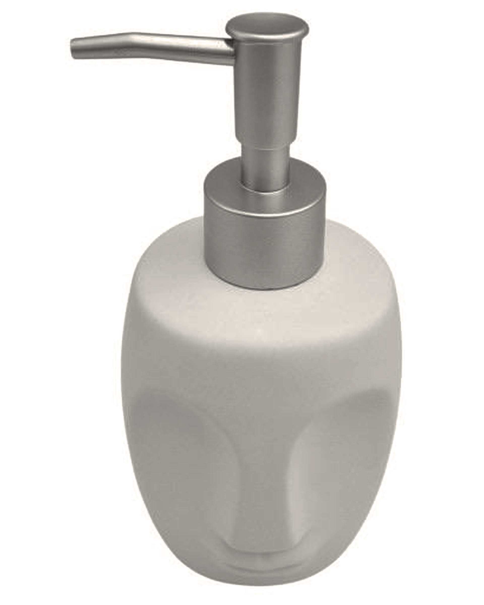 پمپ مایع دستشویی طوسی طرح صورت