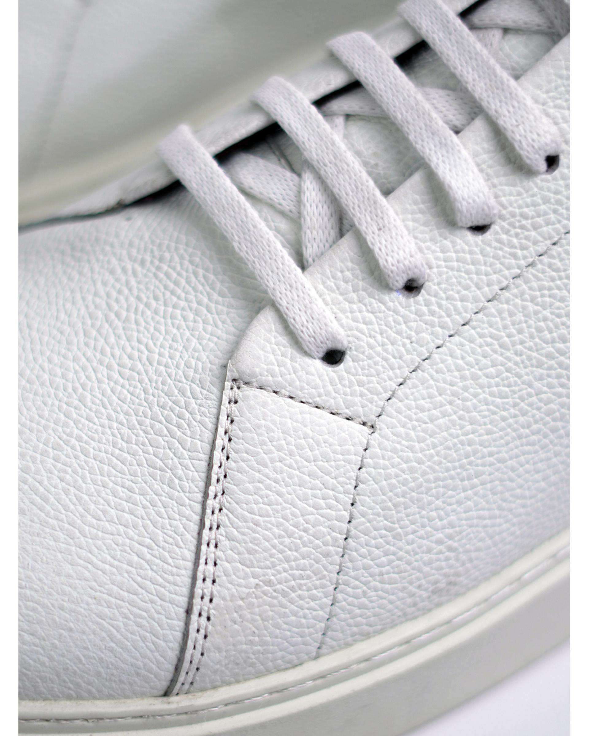 کفش چرم مردانه کژوال فلوتر سفید گابیانی Gabiani مدل زدات کد Z706