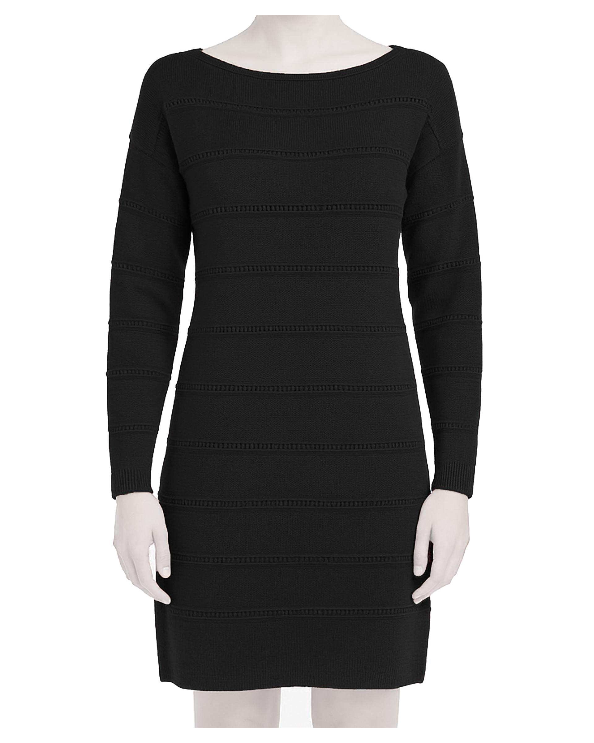 پیراهن بافت زنانه مشکی سوپردرای Superdry کد 6016000