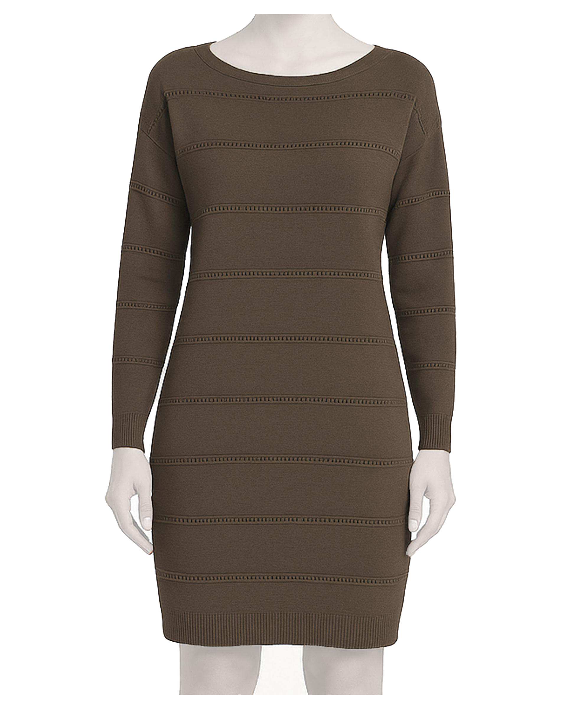 پیراهن بافت زنانه قهوه ای سوپردرای Superdry کد 6016000