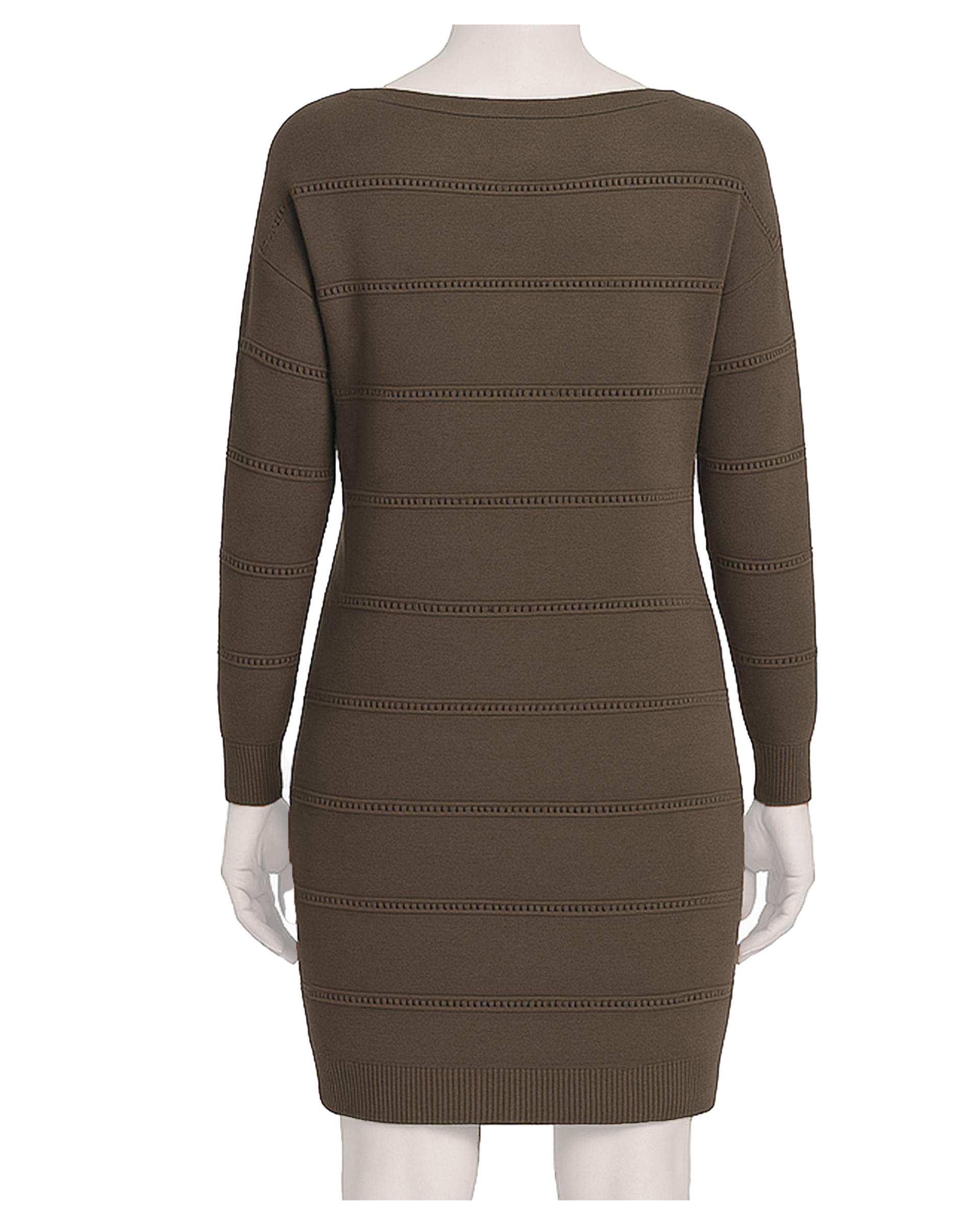 پیراهن بافت زنانه قهوه ای سوپردرای Superdry کد 6016000