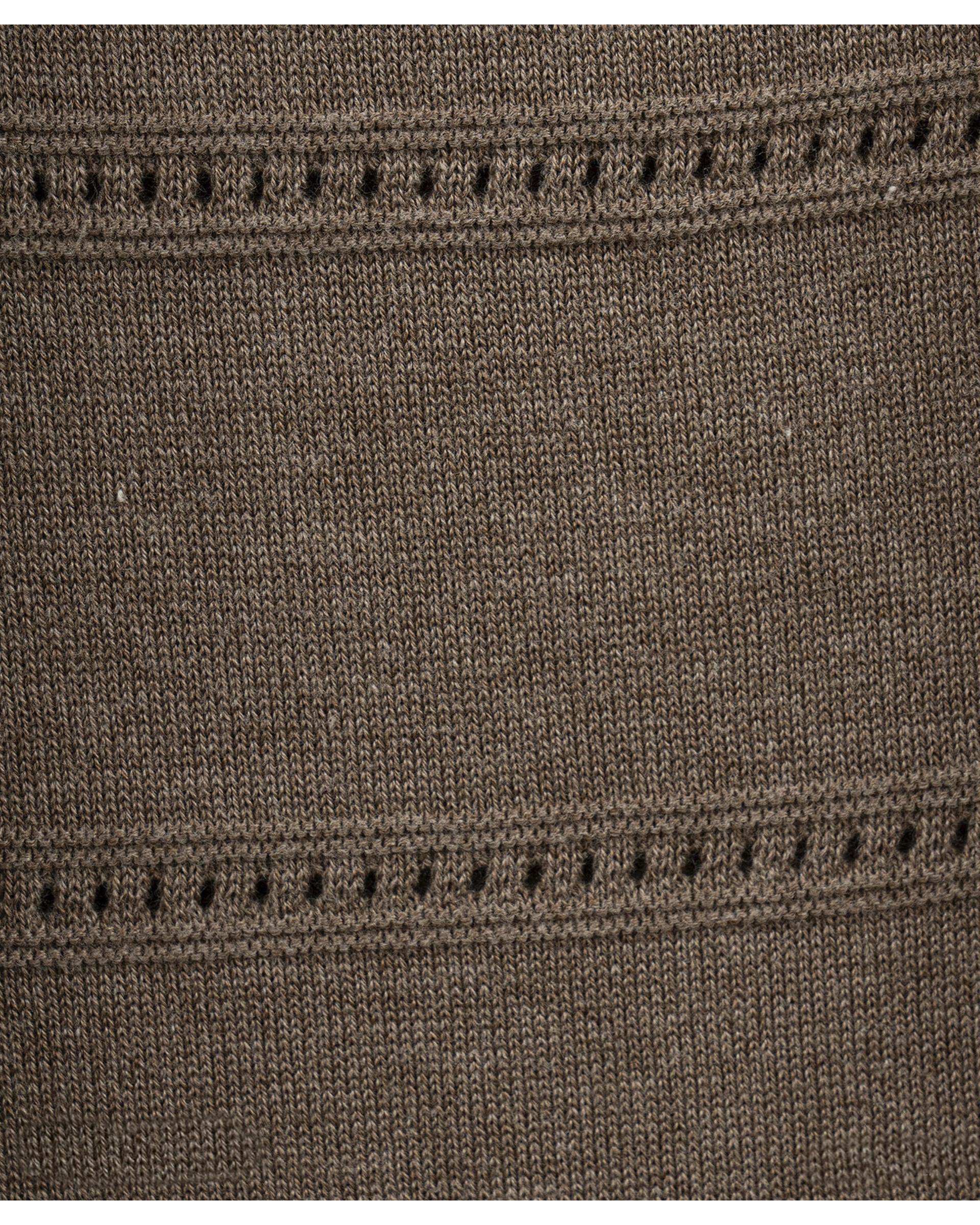 پیراهن بافت زنانه قهوه ای سوپردرای Superdry کد 6016000