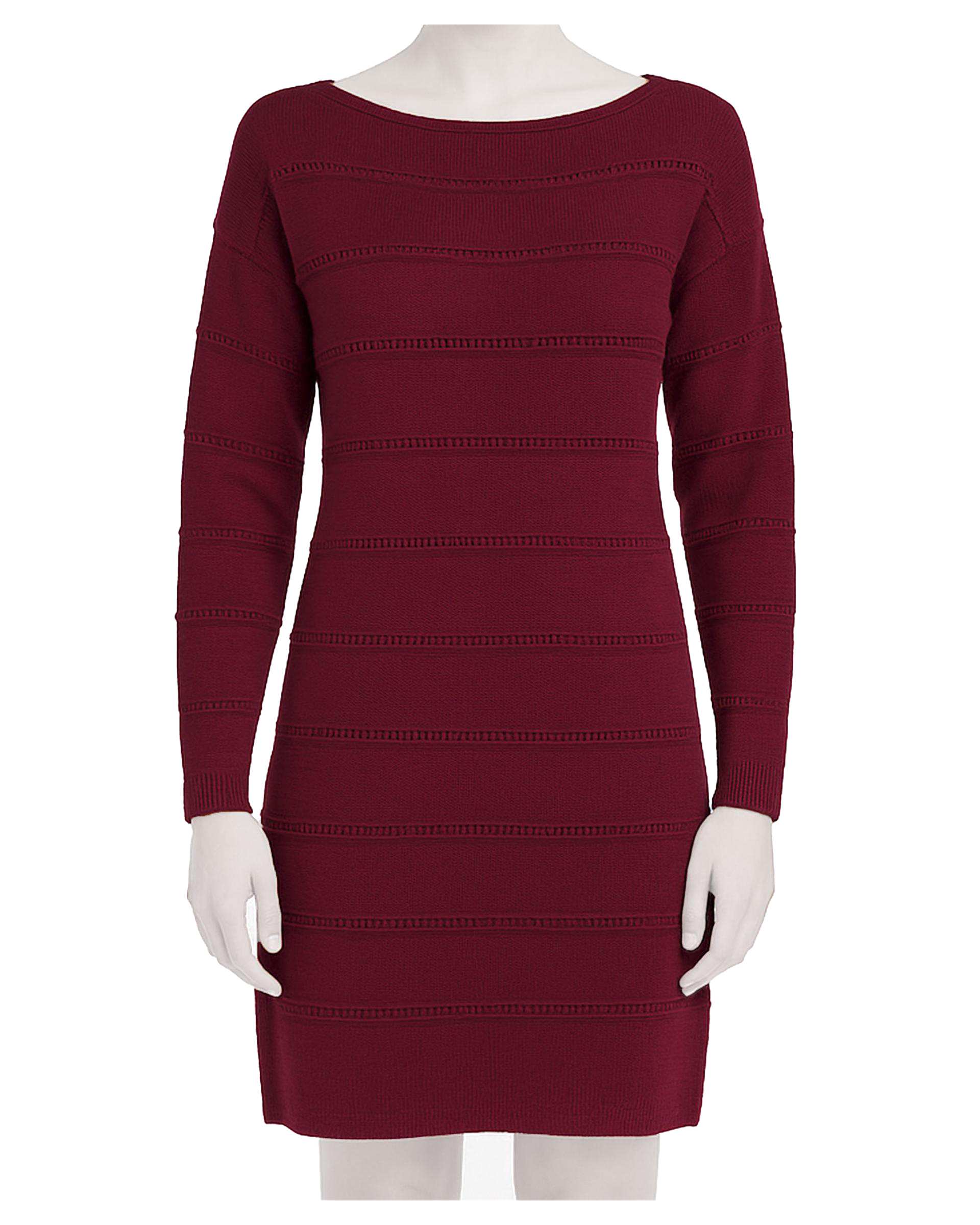 پیراهن بافت زنانه زرشکی سوپردرای Superdry کد 6016000