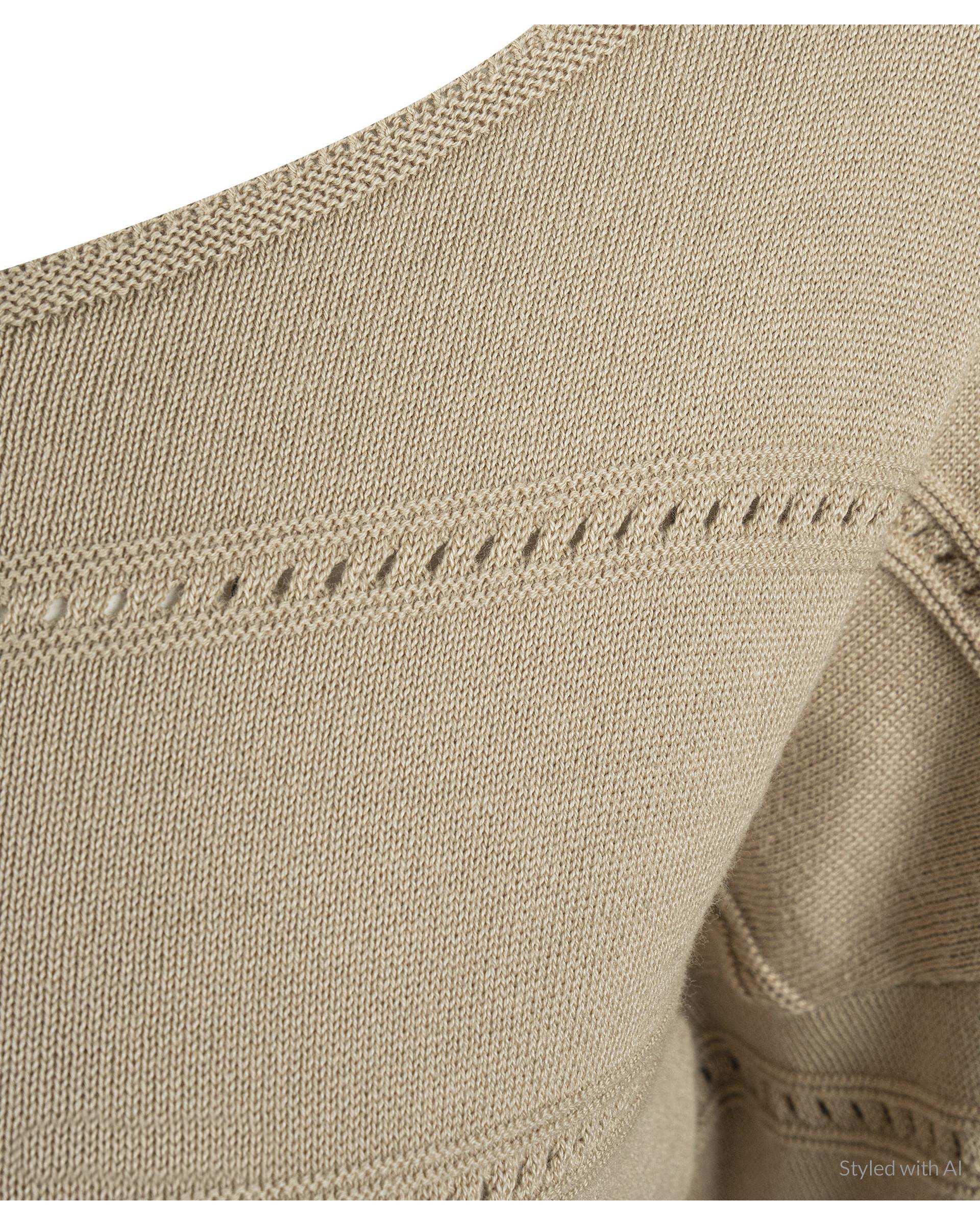 پیراهن بافت زنانه کرم سوپردرای Superdry کد 6016000