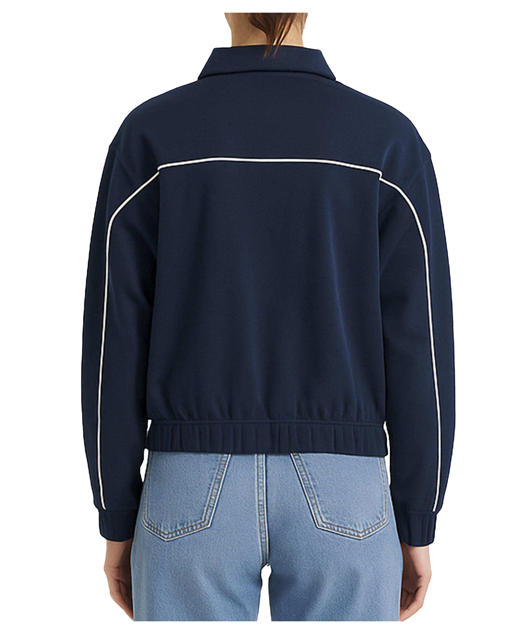 سویشرت زنانه سرمه ای سوپردرای Superdry کد 6616005