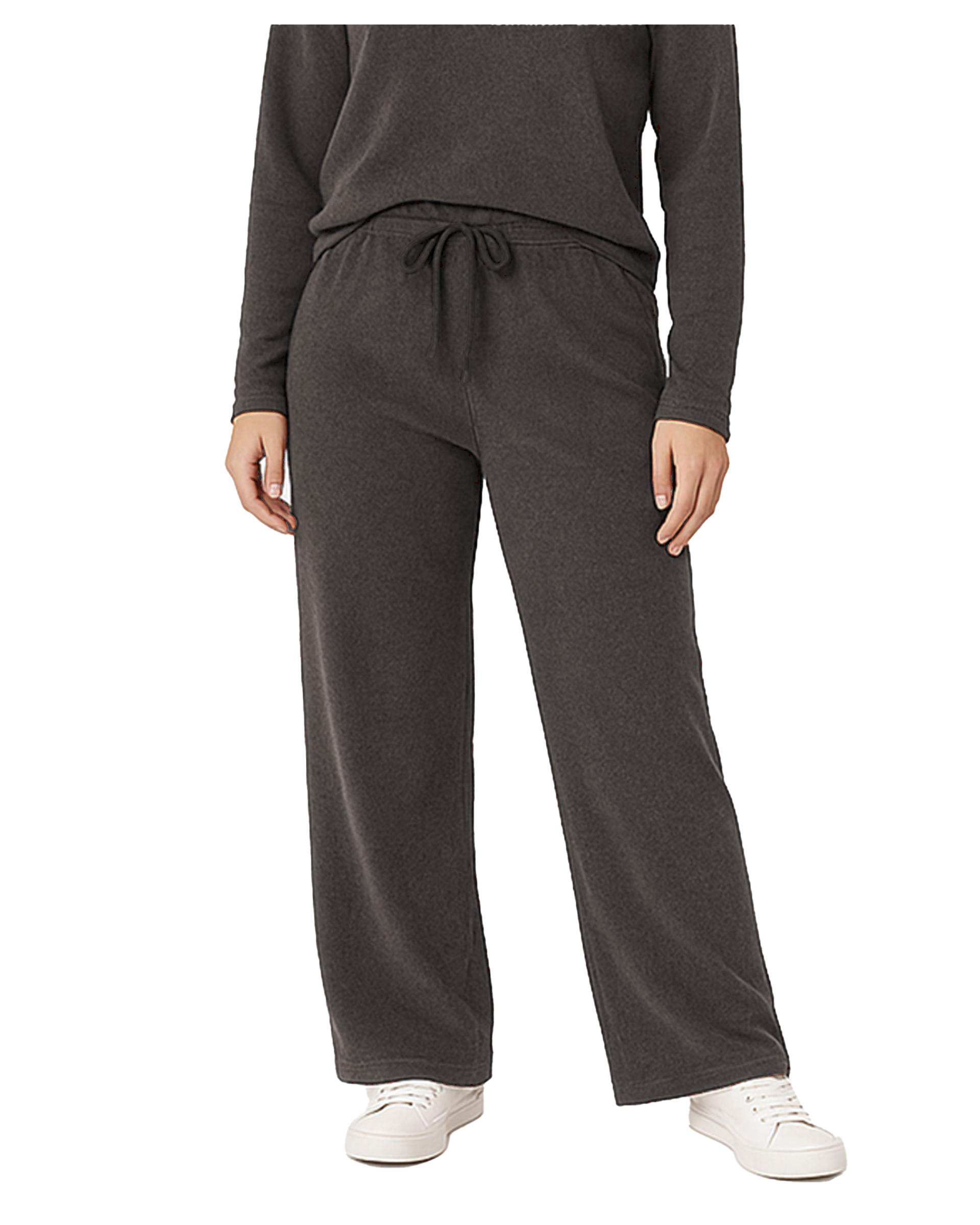 شلوار زنانه بگ مخمل طوسی سوپردرای Superdry کد 6036003