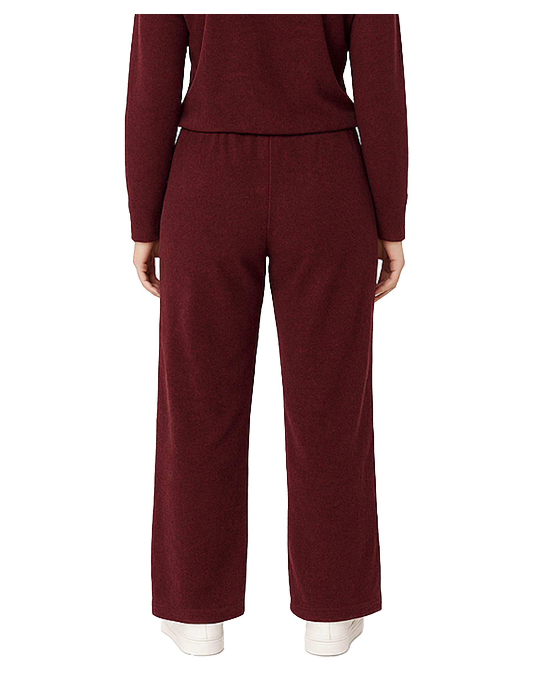 شلوار زنانه بگ مخمل زرشکی سوپردرای Superdry کد 6036003