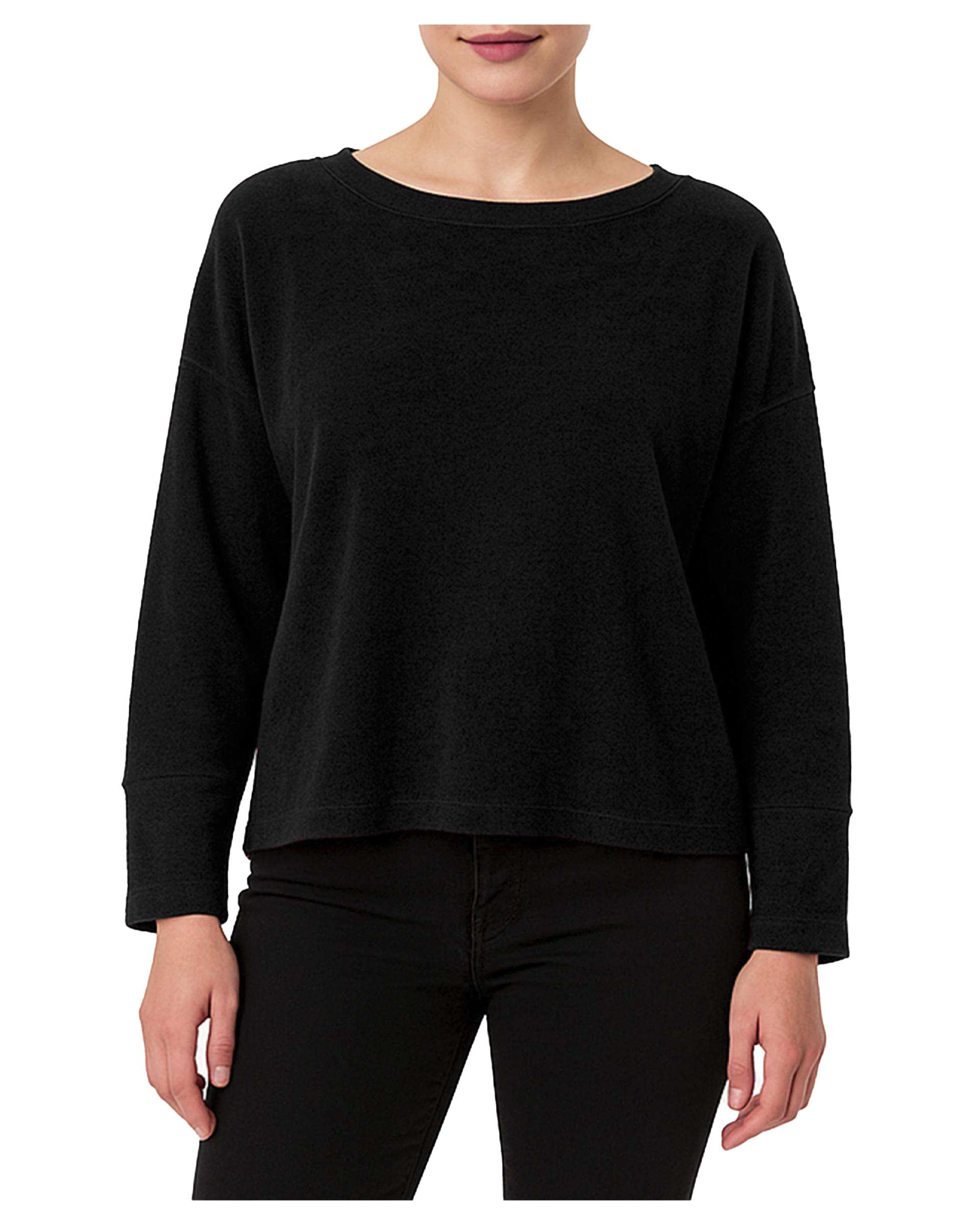 بلوز زنانه مخمل مشکی سوپردرای Superdry کد 6116000