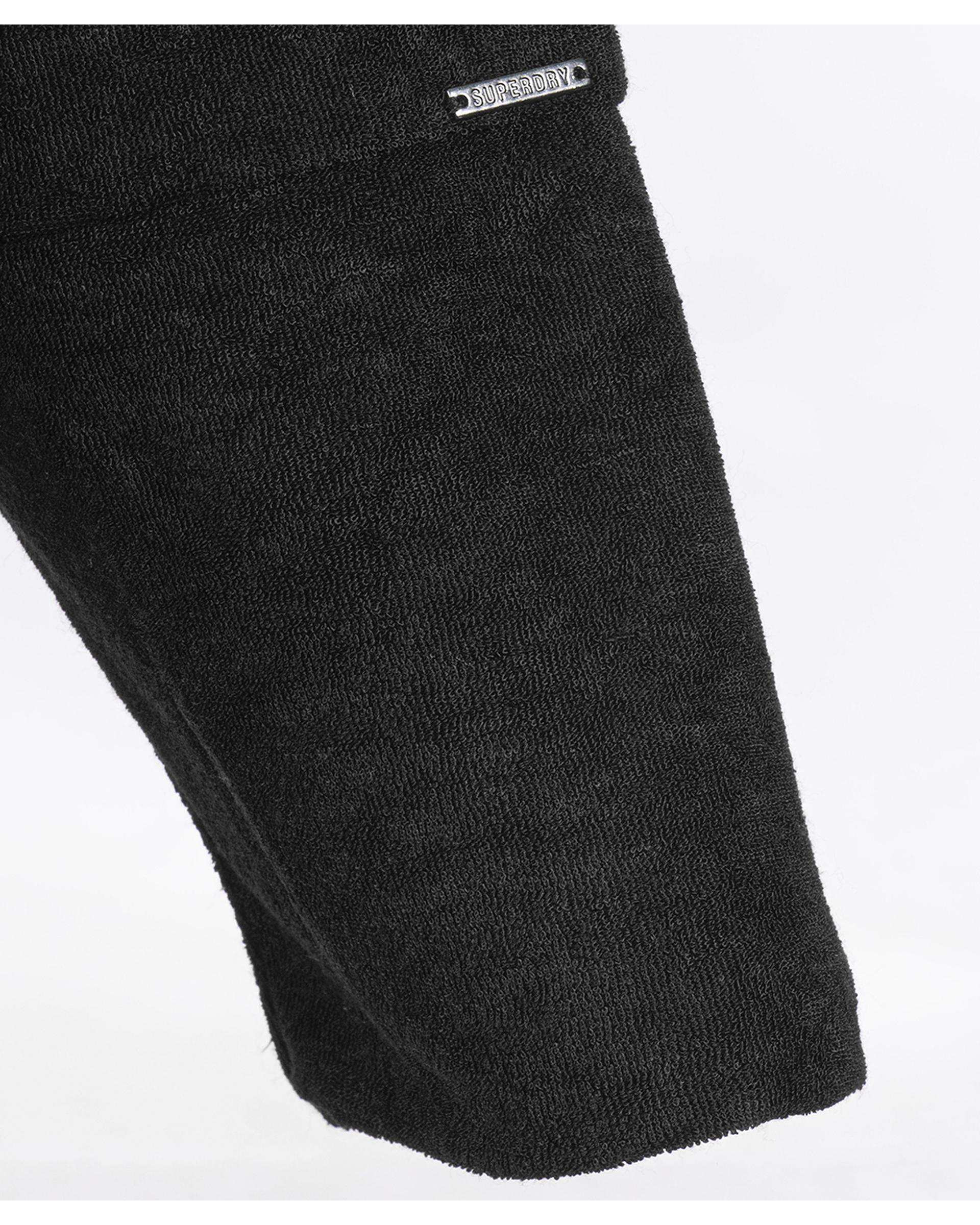 بلوز زنانه مخمل مشکی سوپردرای Superdry کد 6116000