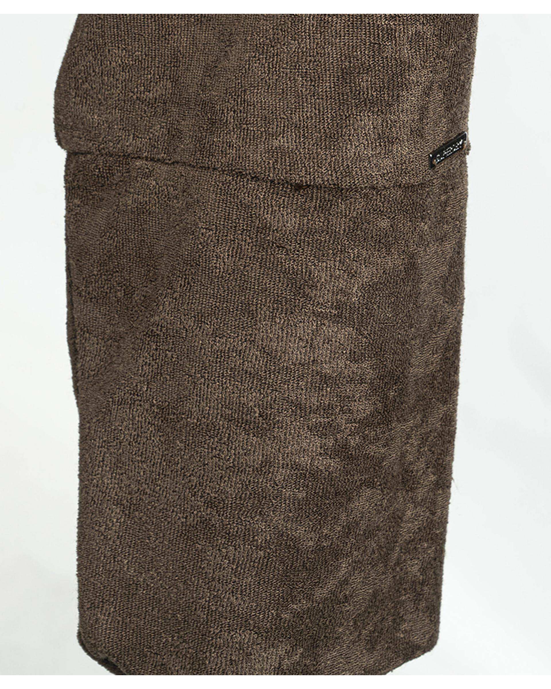 بلوز زنانه مخمل قهوه ای سوپردرای Superdry کد 6116000