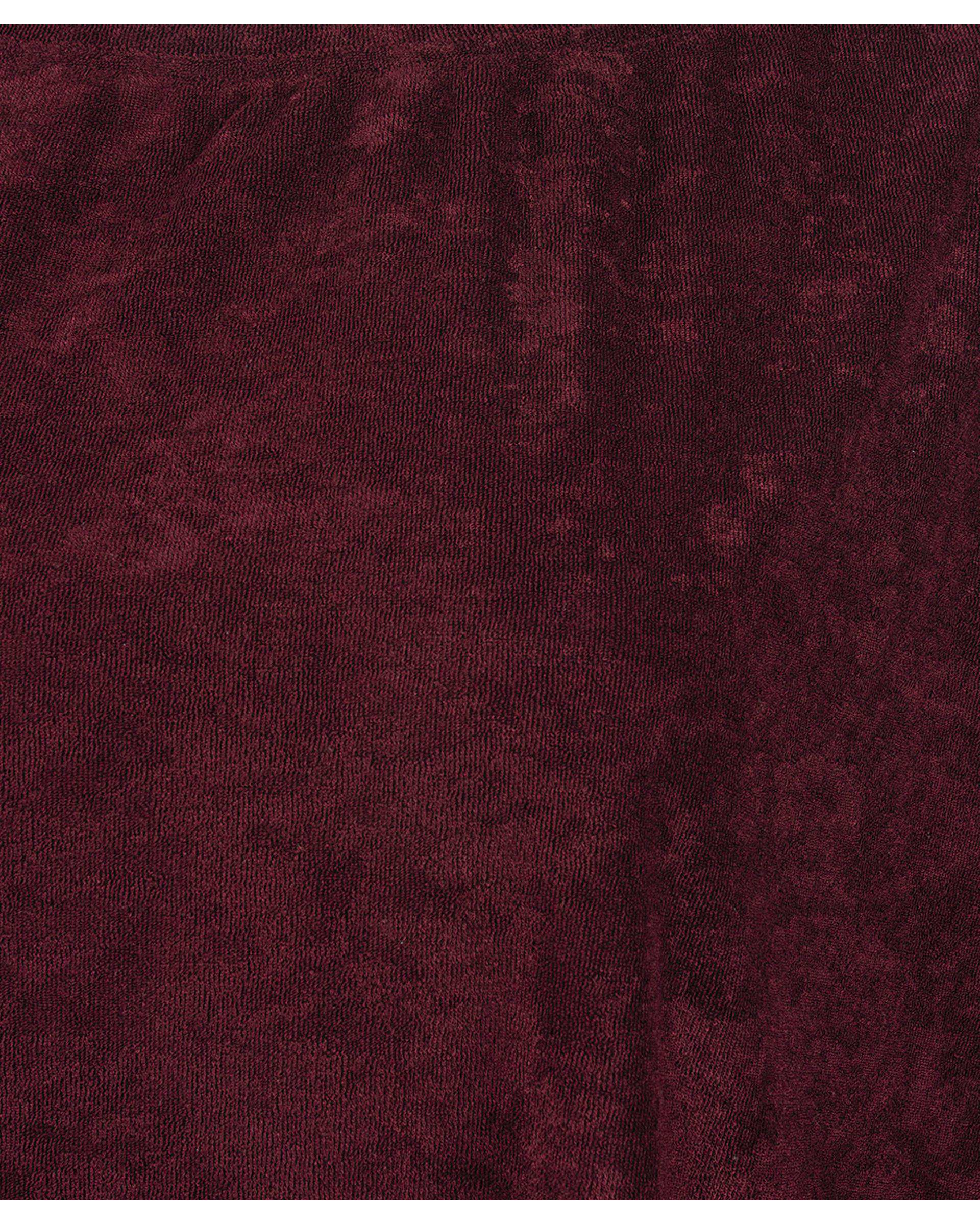 بلوز زنانه مخمل زرشکی سوپردرای Superdry کد 6116000