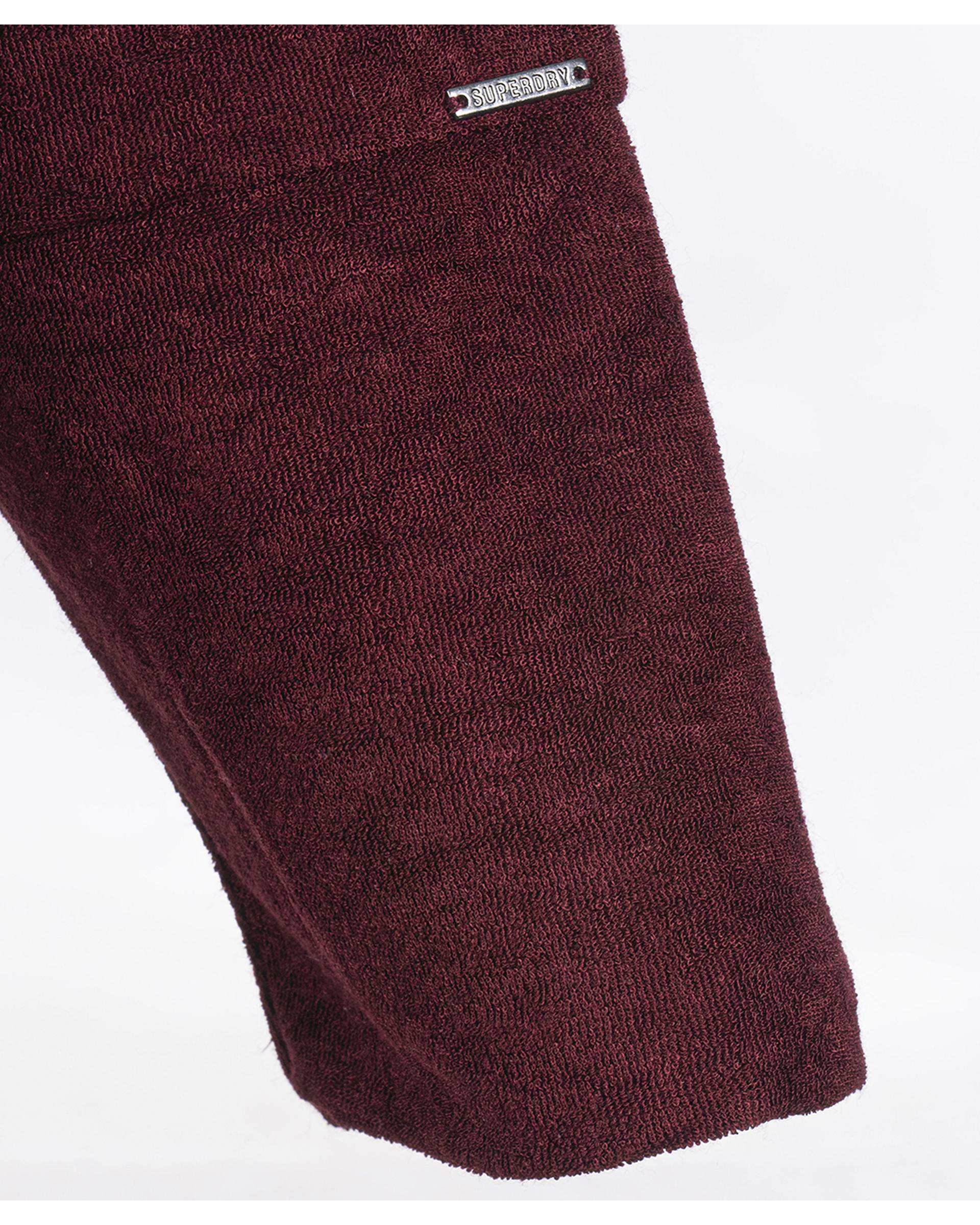 بلوز زنانه مخمل زرشکی سوپردرای Superdry کد 6116000