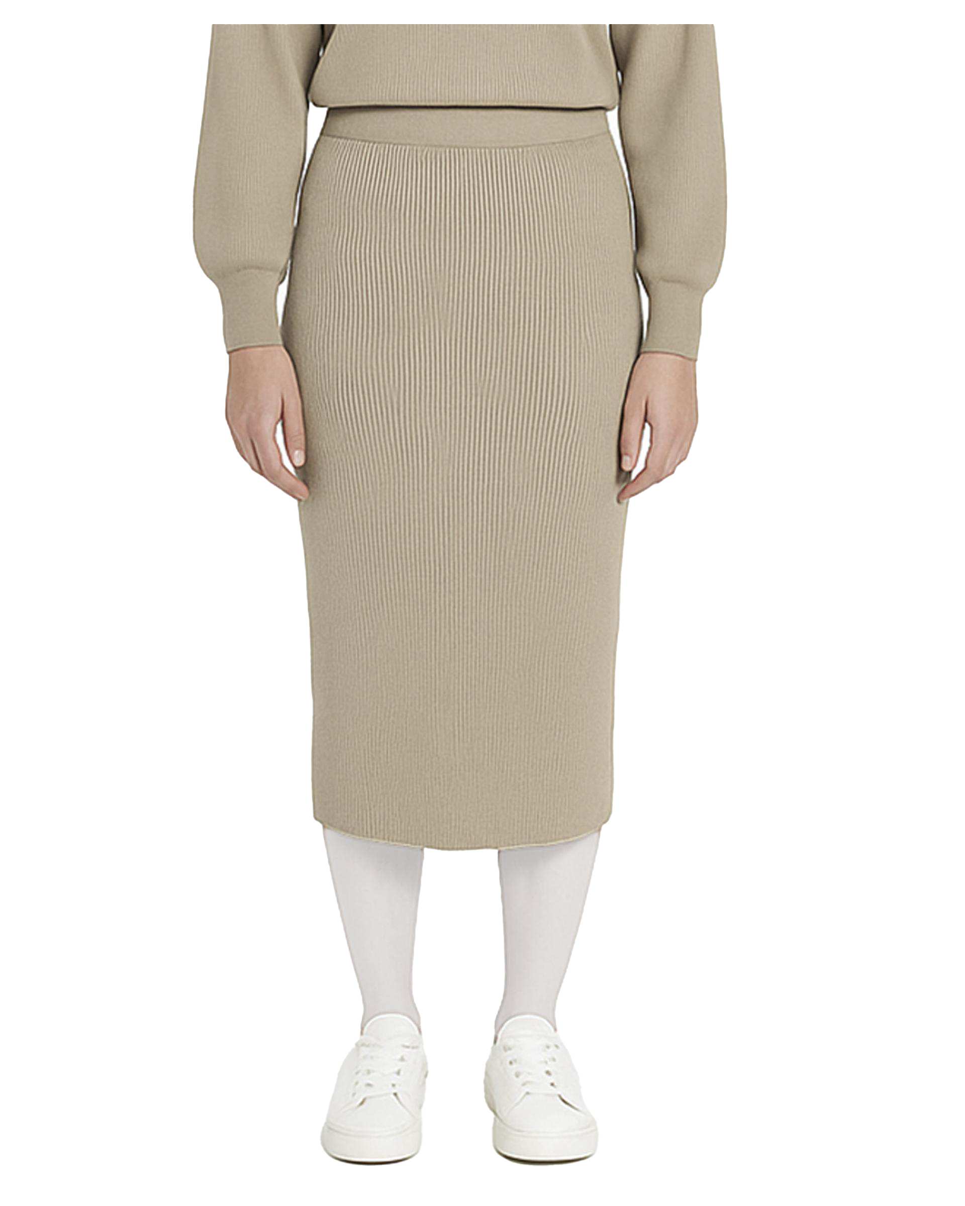 دامن زنانه بافت کرم سوپردرای Superdry کد 6086000