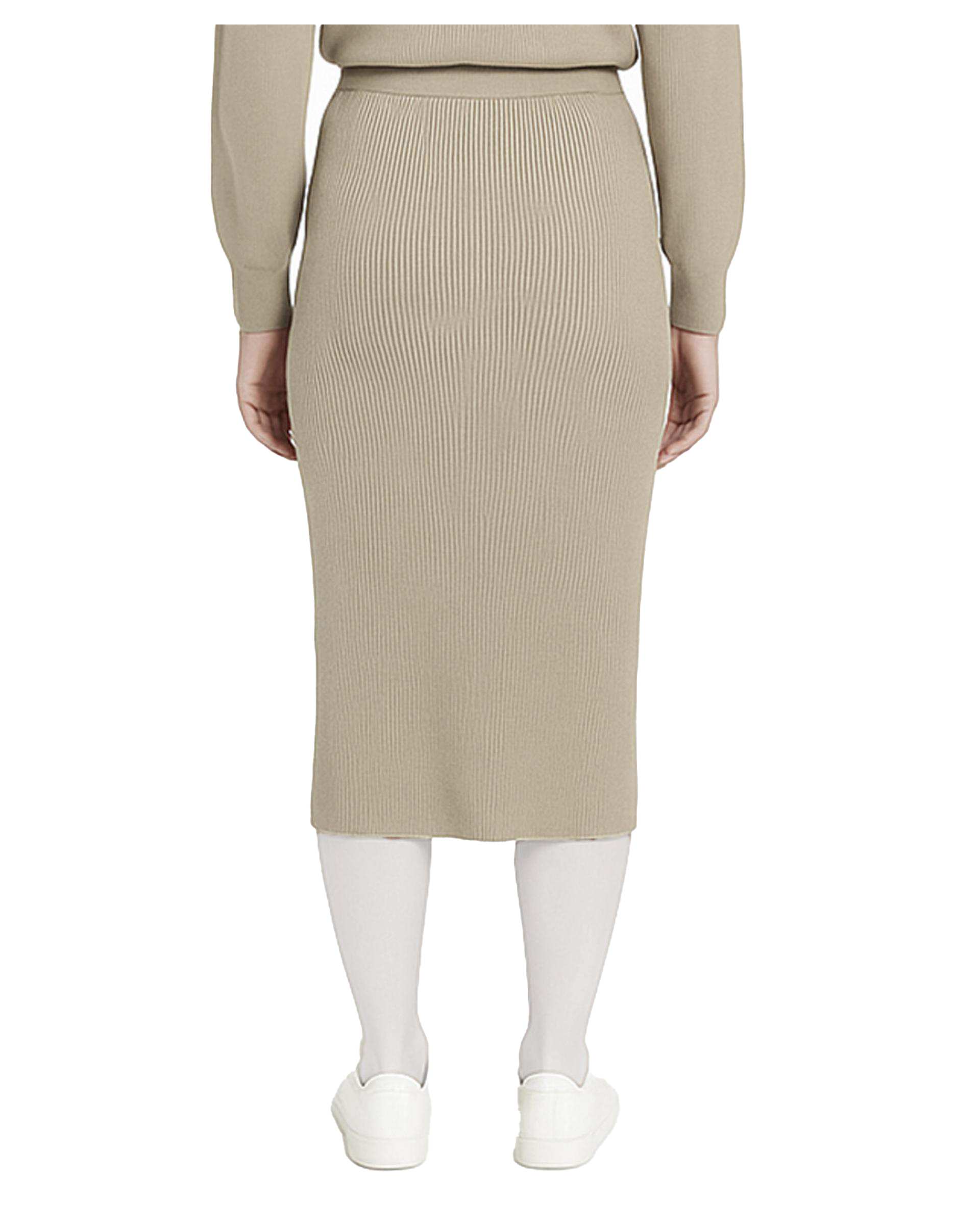 دامن زنانه بافت کرم سوپردرای Superdry کد 6086000