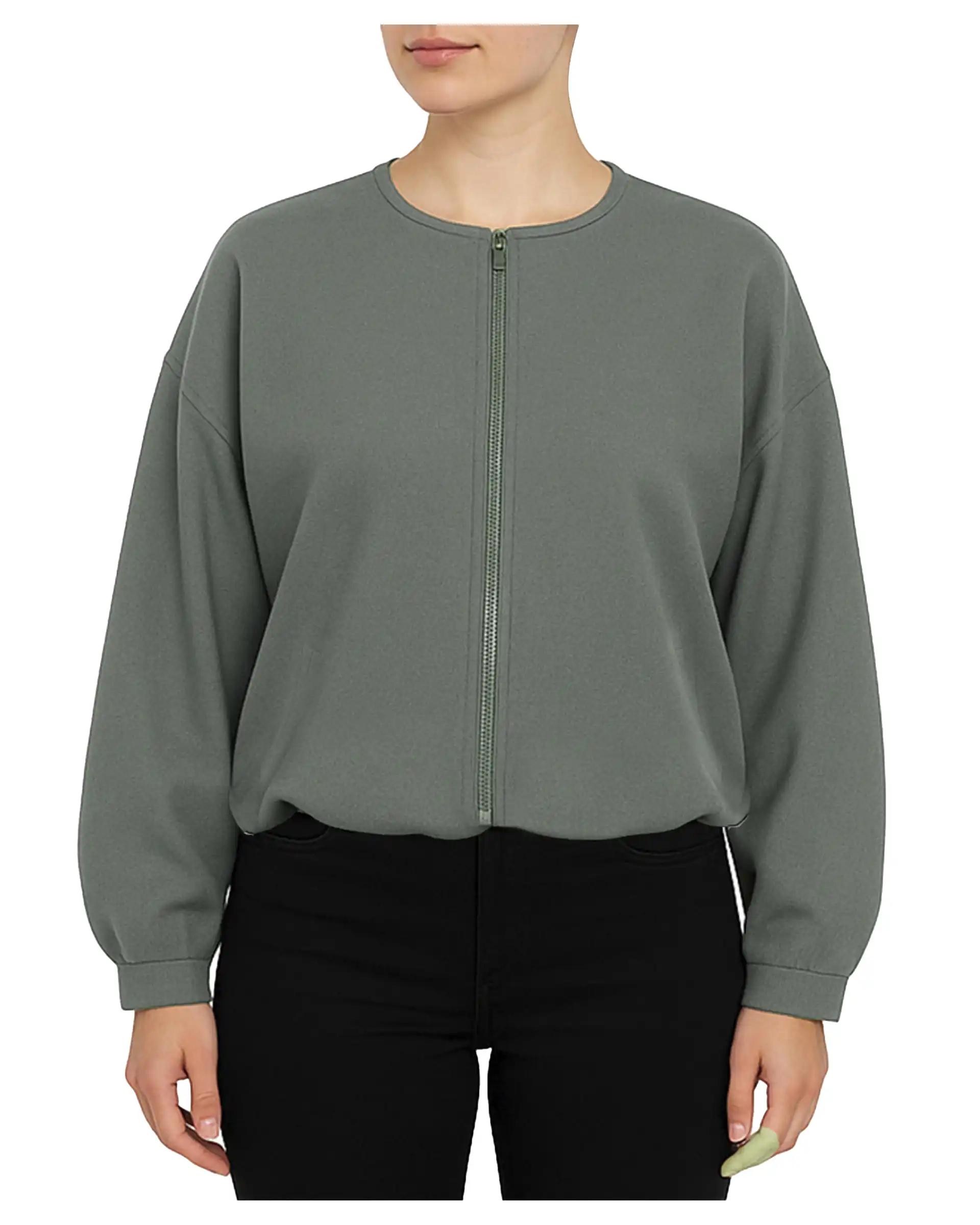 سویشرت زنانه سبز سوپردرای Superdry مدل بامبر کد 6616003