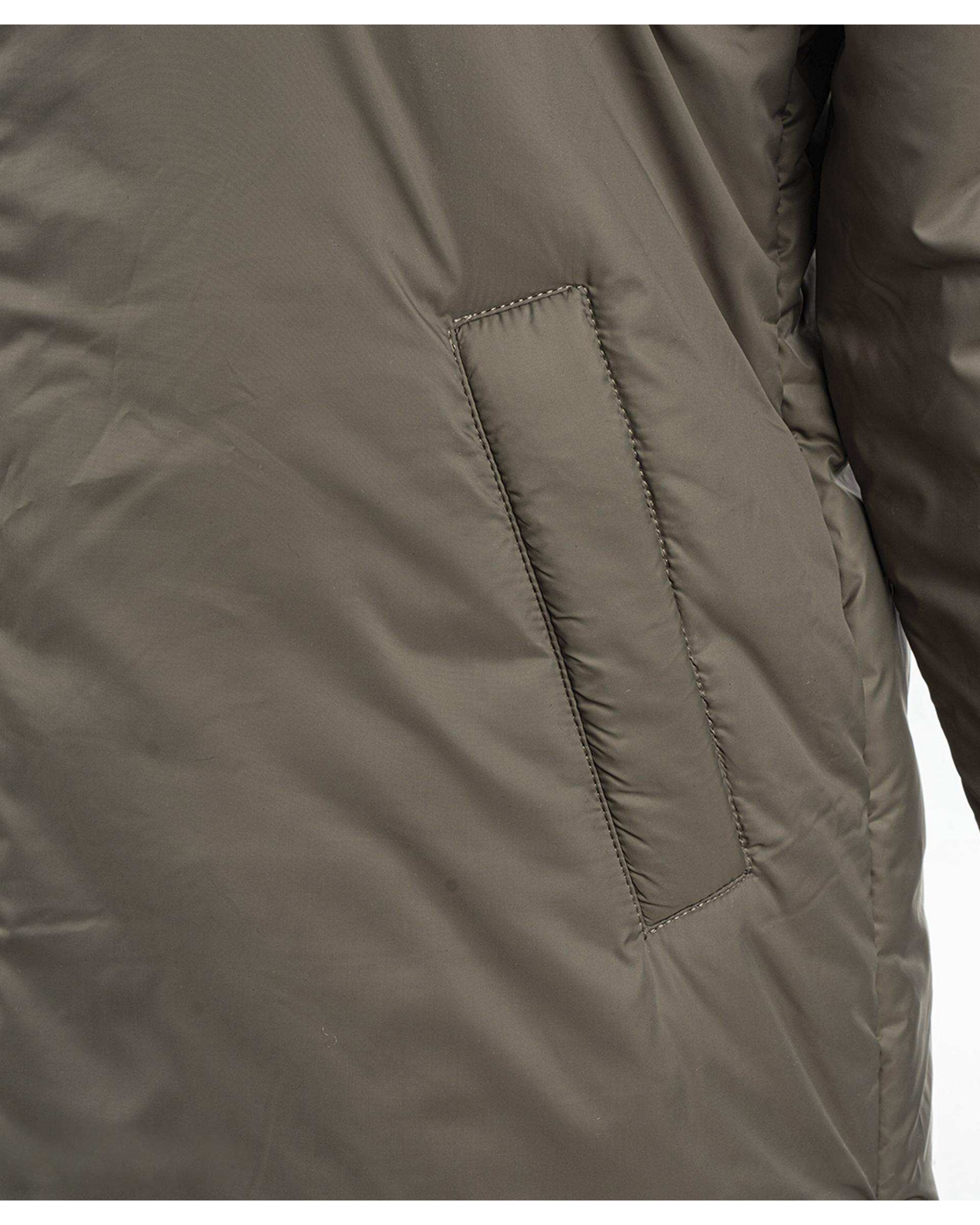 کاپشن بلند زنانه کلاه دار سبز سوپردرای Superdry کد 6616007