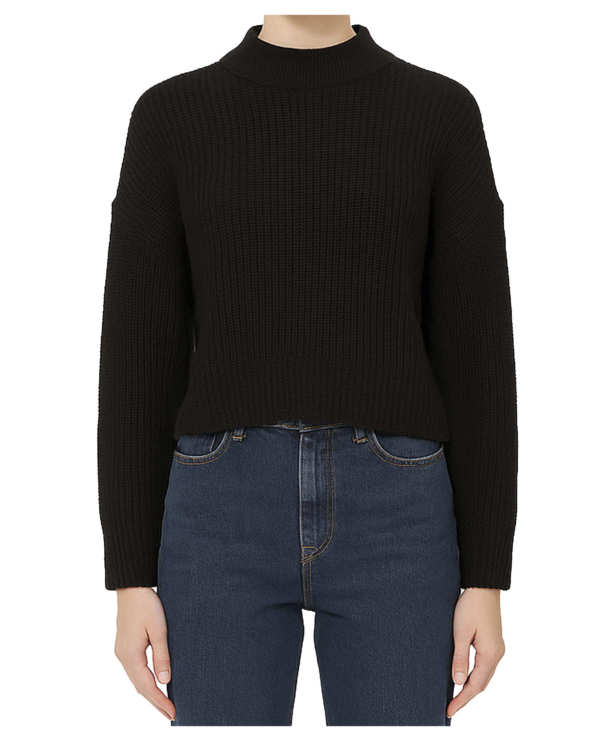 پلیور زنانه یقه 5 سانت مشکی سوپردرای Superdry کد 6626000