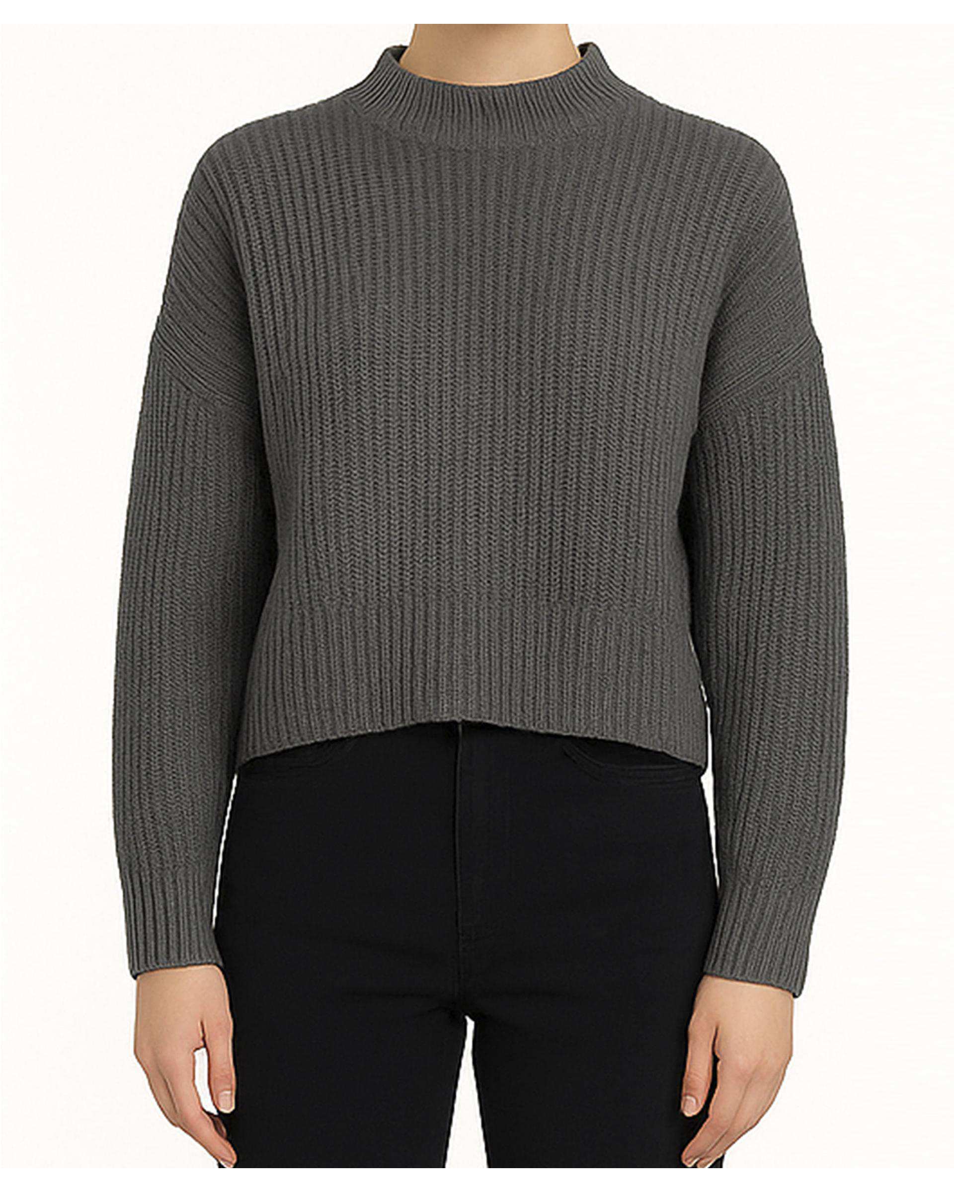 پلیور زنانه یقه 5 سانت طوسی سوپردرای Superdry کد 6626000