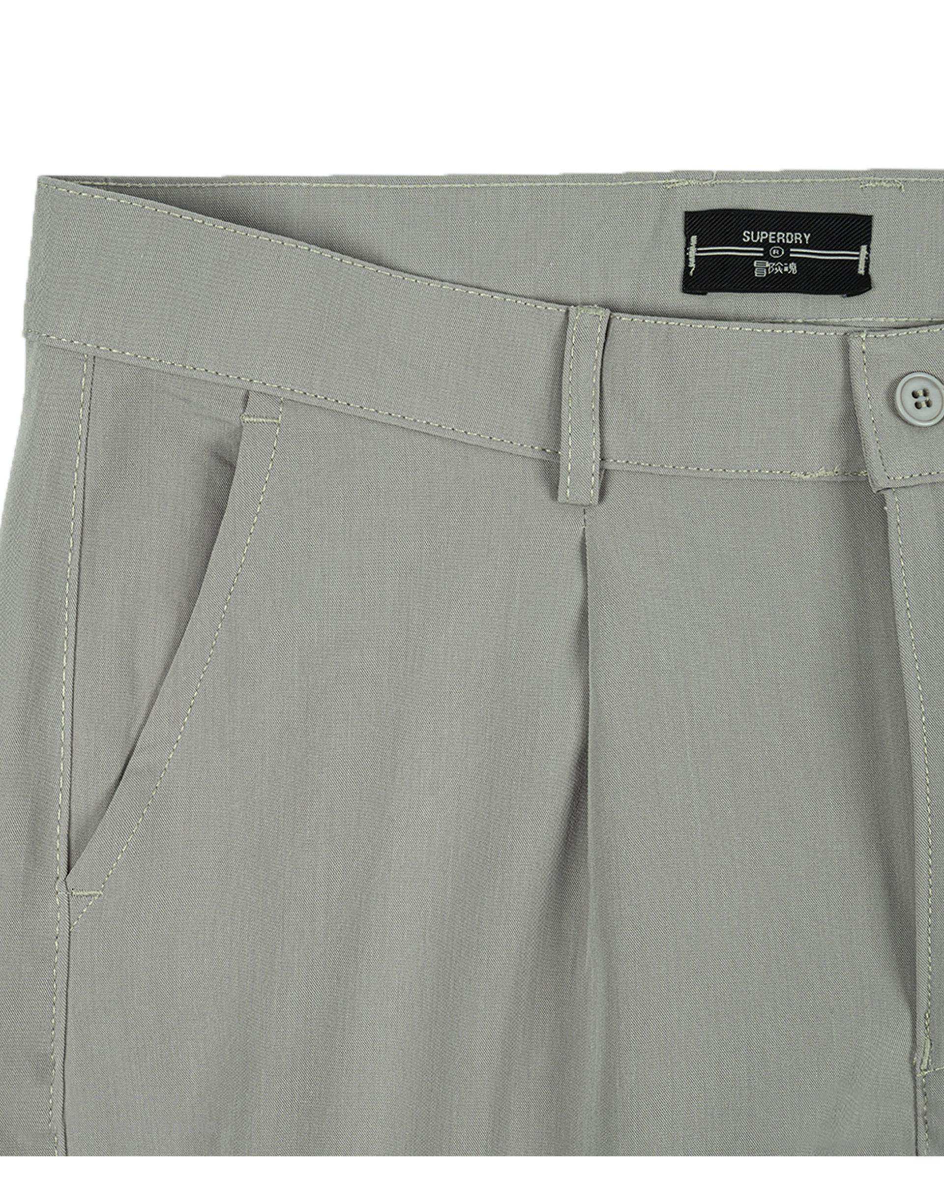 شلوار پارچه ای مردانه طوسی سوپردرای Superdry کد 7036000