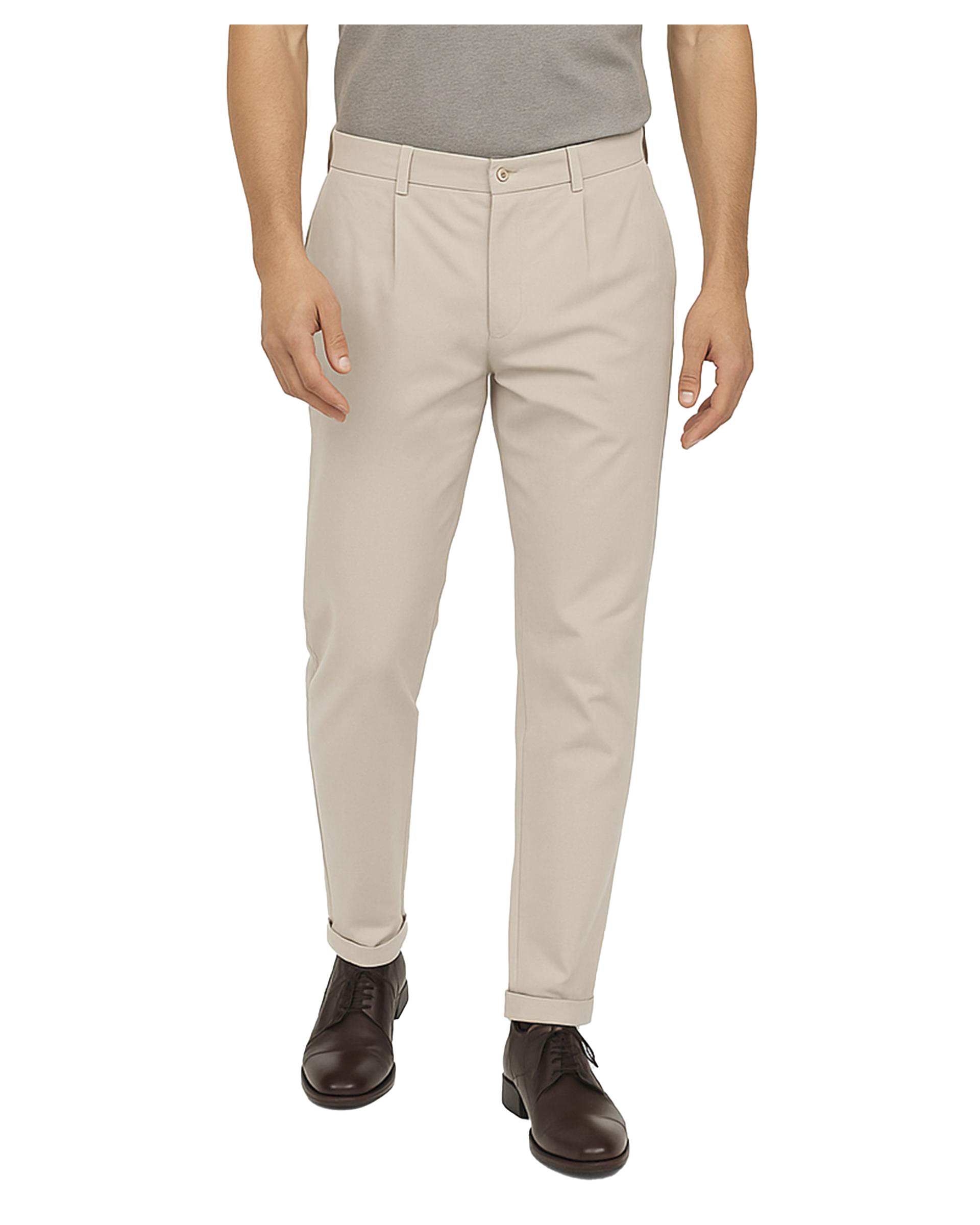 شلوار پارچه ای مردانه کرم سوپردرای Superdry کد 7036000