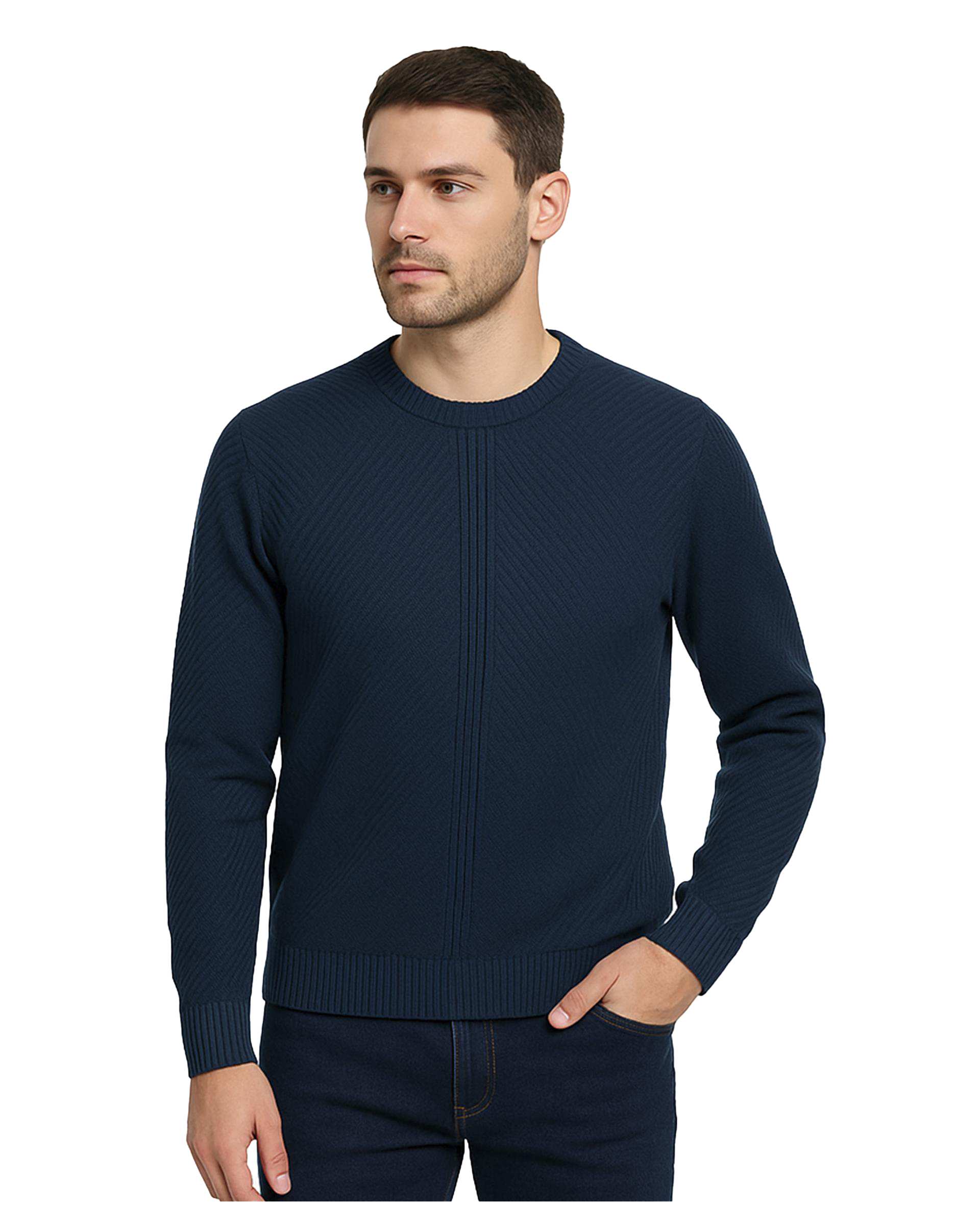 پلیور مردانه سرمه ای سوپردرای Superdry کد 7626001