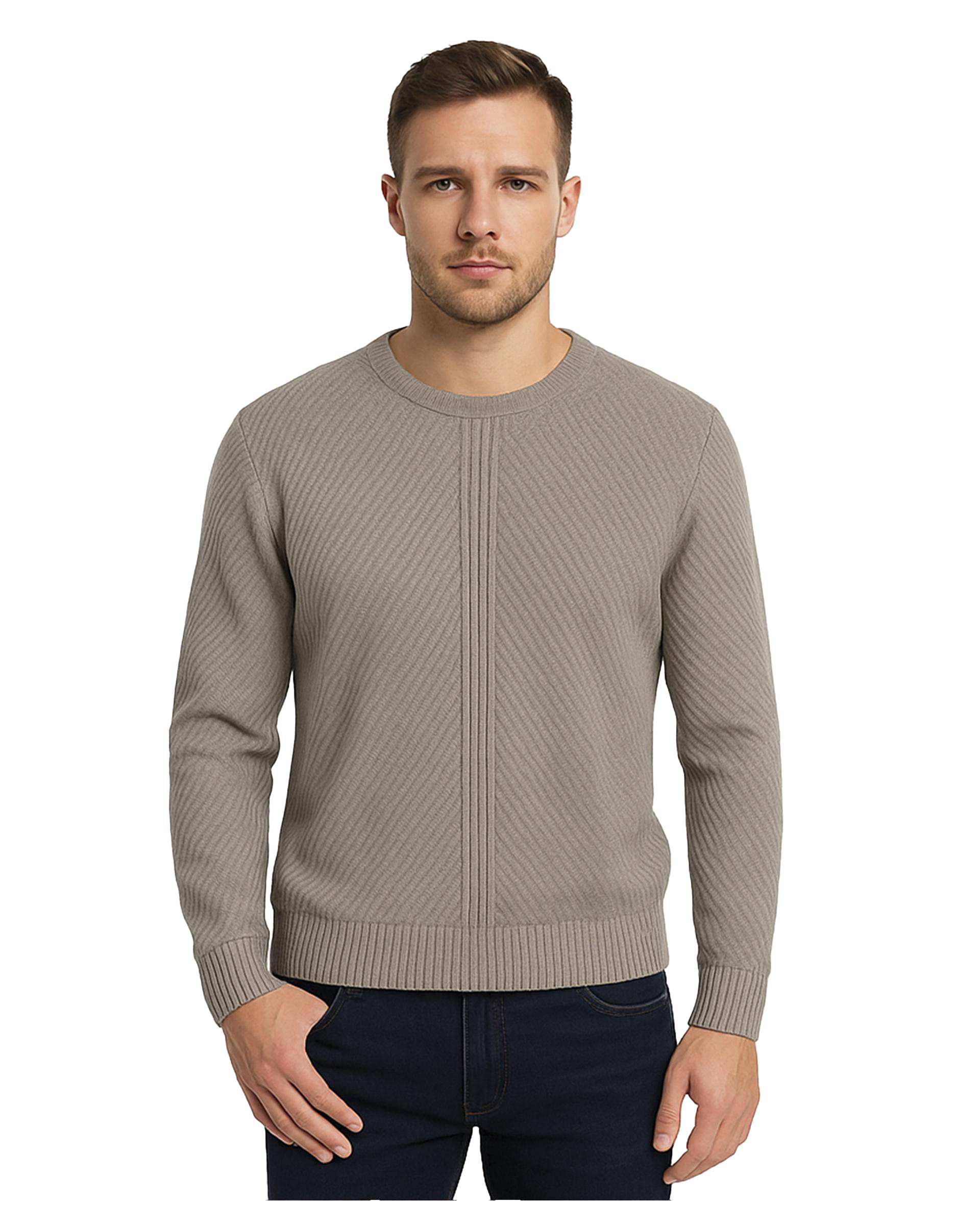 پلیور مردانه خاکی سوپردرای Superdry کد 7626001