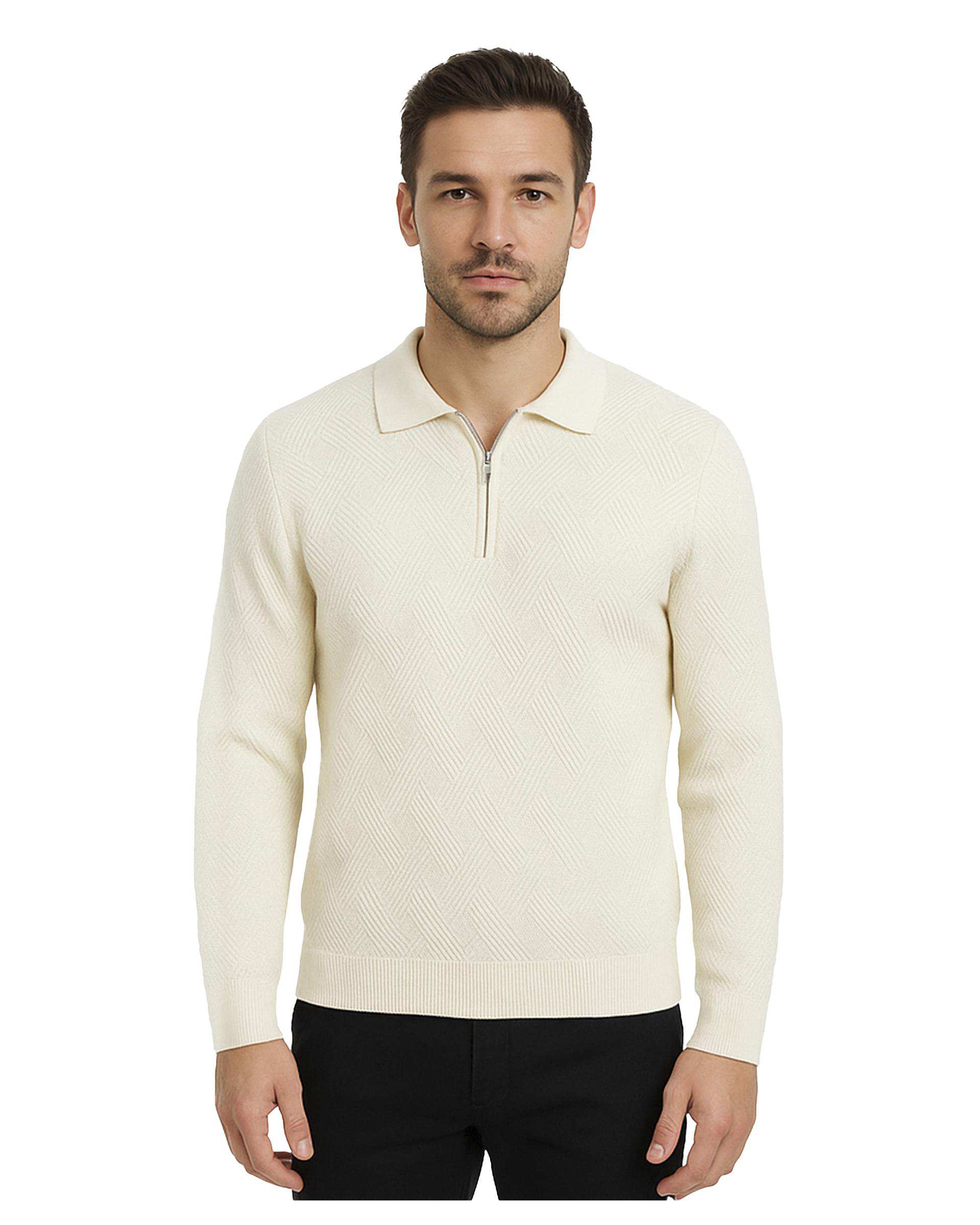 پلیور مردانه نیم زیپ شیری سوپردرای Superdry کد 7626005