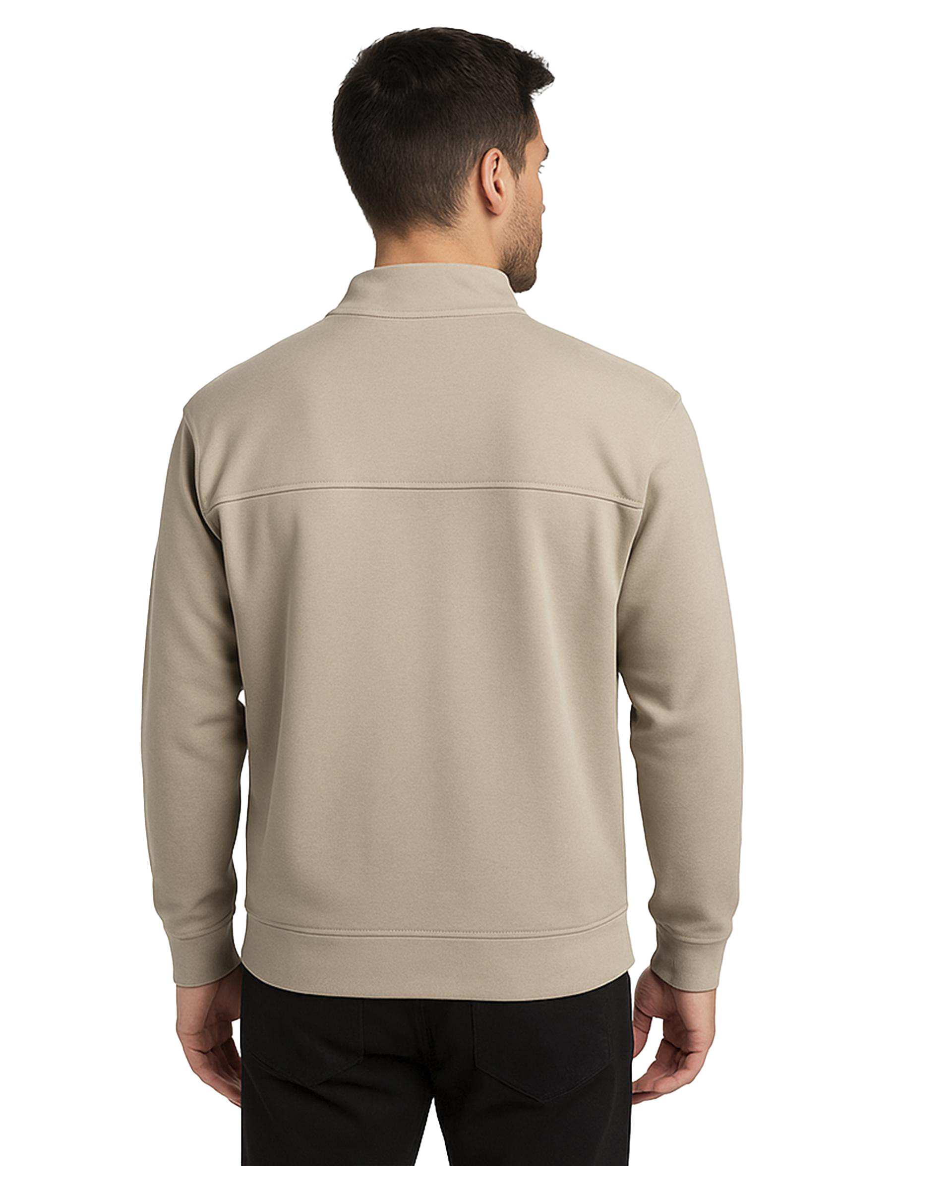 سویشرت مردانه نیم زیپ کرم سوپردرای Superdry کد 7626006