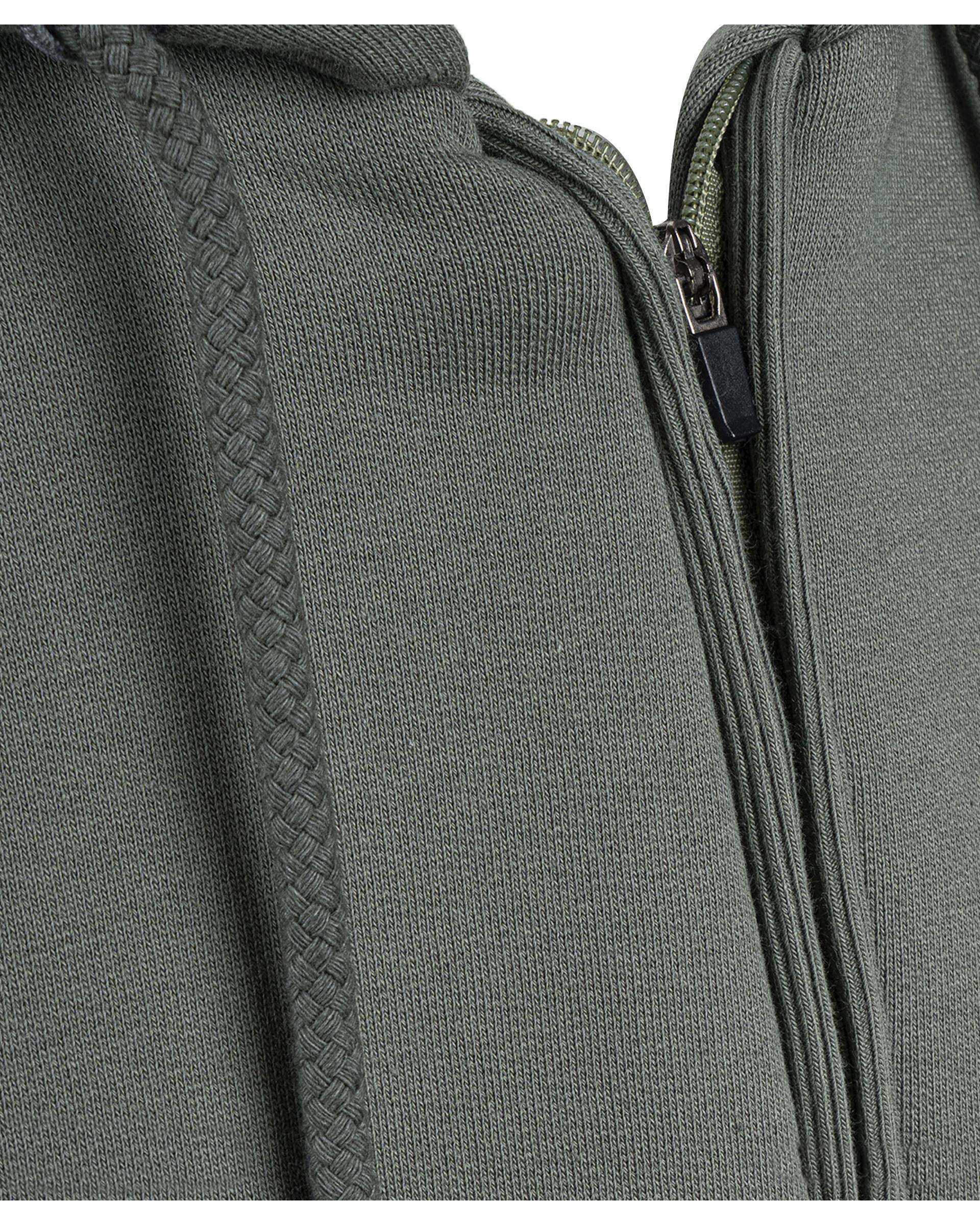 هودی مردانه کلاه دار نیم زیپ سبز سوپردرای Superdry کد 7626009