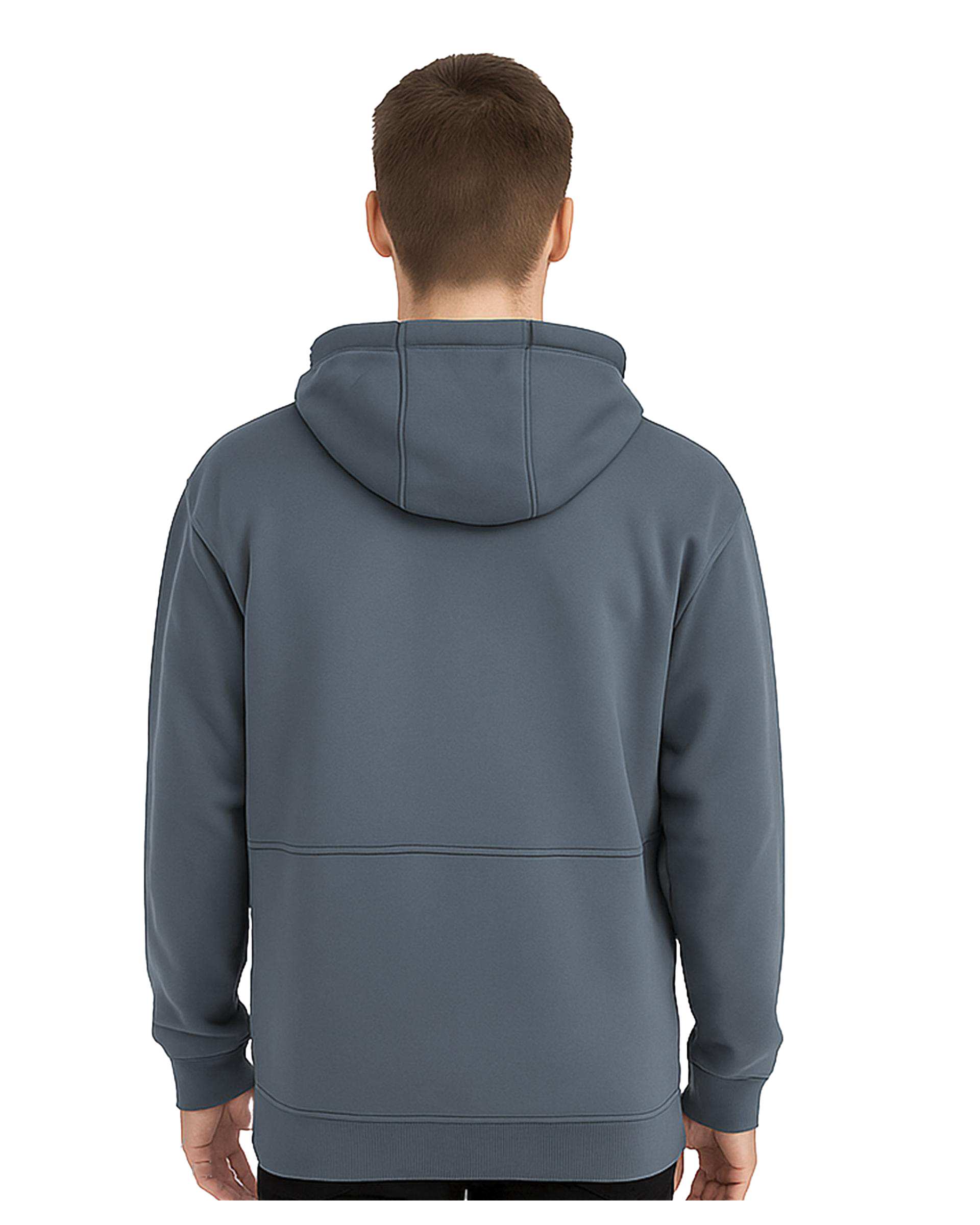 هودی مردانه کلاه دار نیم زیپ طوسی سوپردرای Superdry کد 7626009