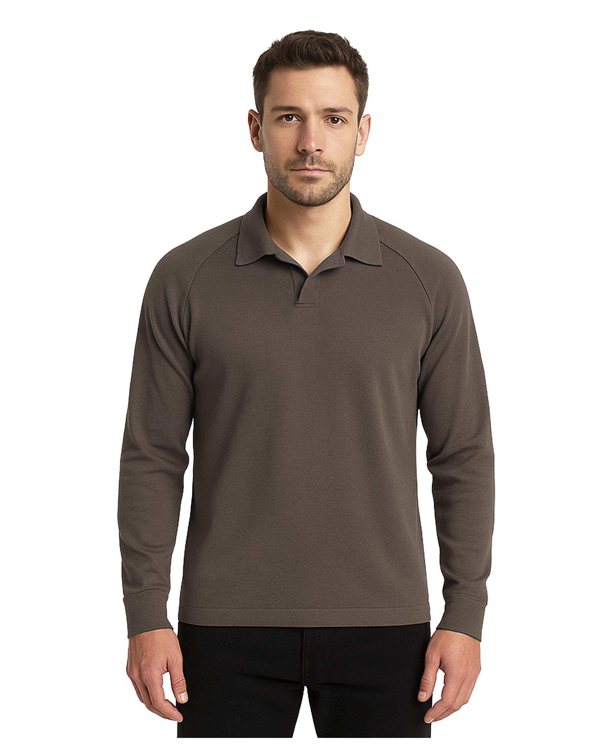 بلوز مردانه شکلاتی سوپردرای Superdry کد 7636002