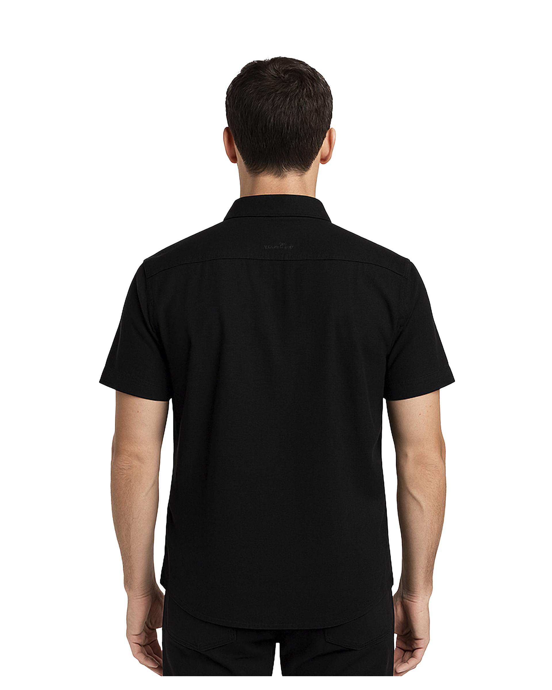 پیراهن مردانه آستین کوتاه مشکی سوپردرای Superdry کد M13S53303C