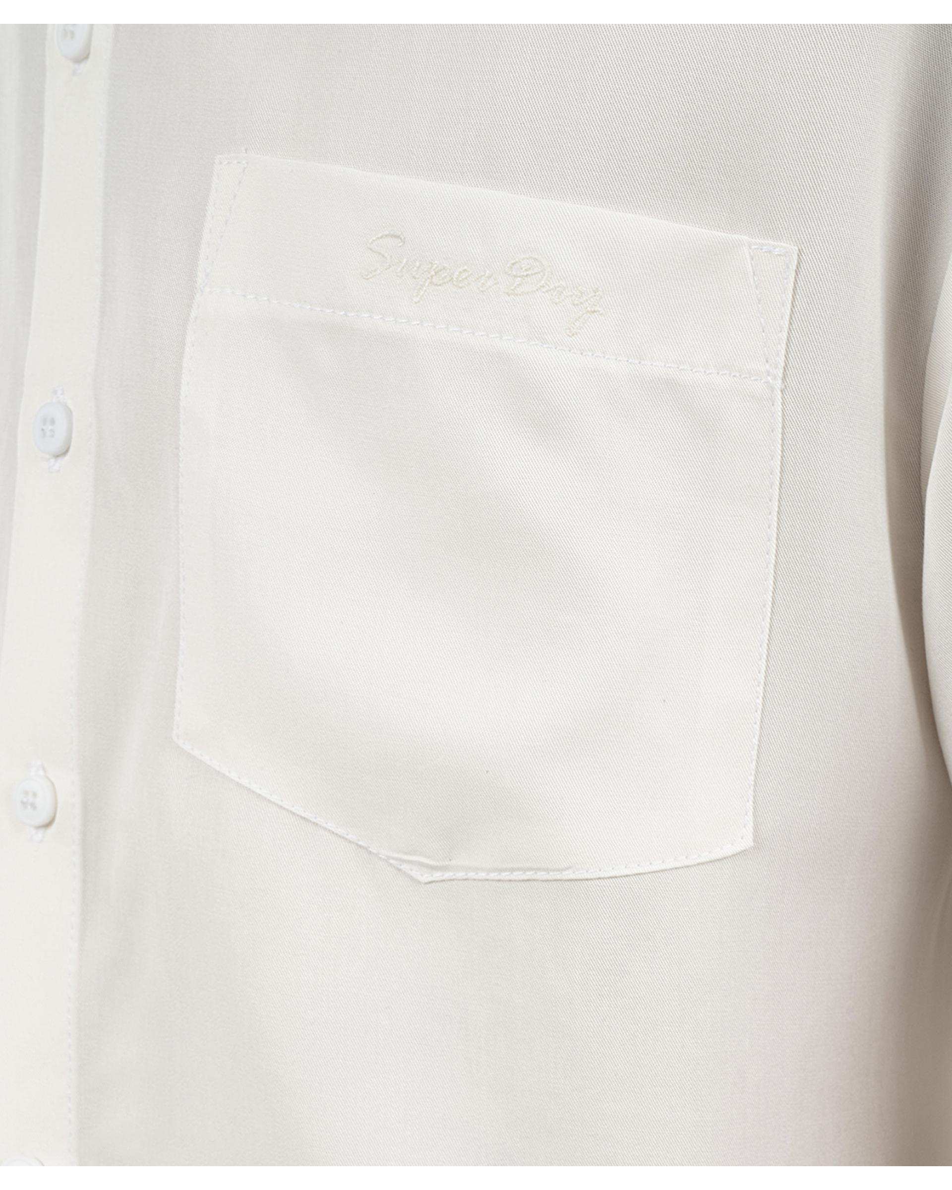 پیراهن مردانه آستین کوتاه سفید سوپردرای Superdry کد M13S55001C