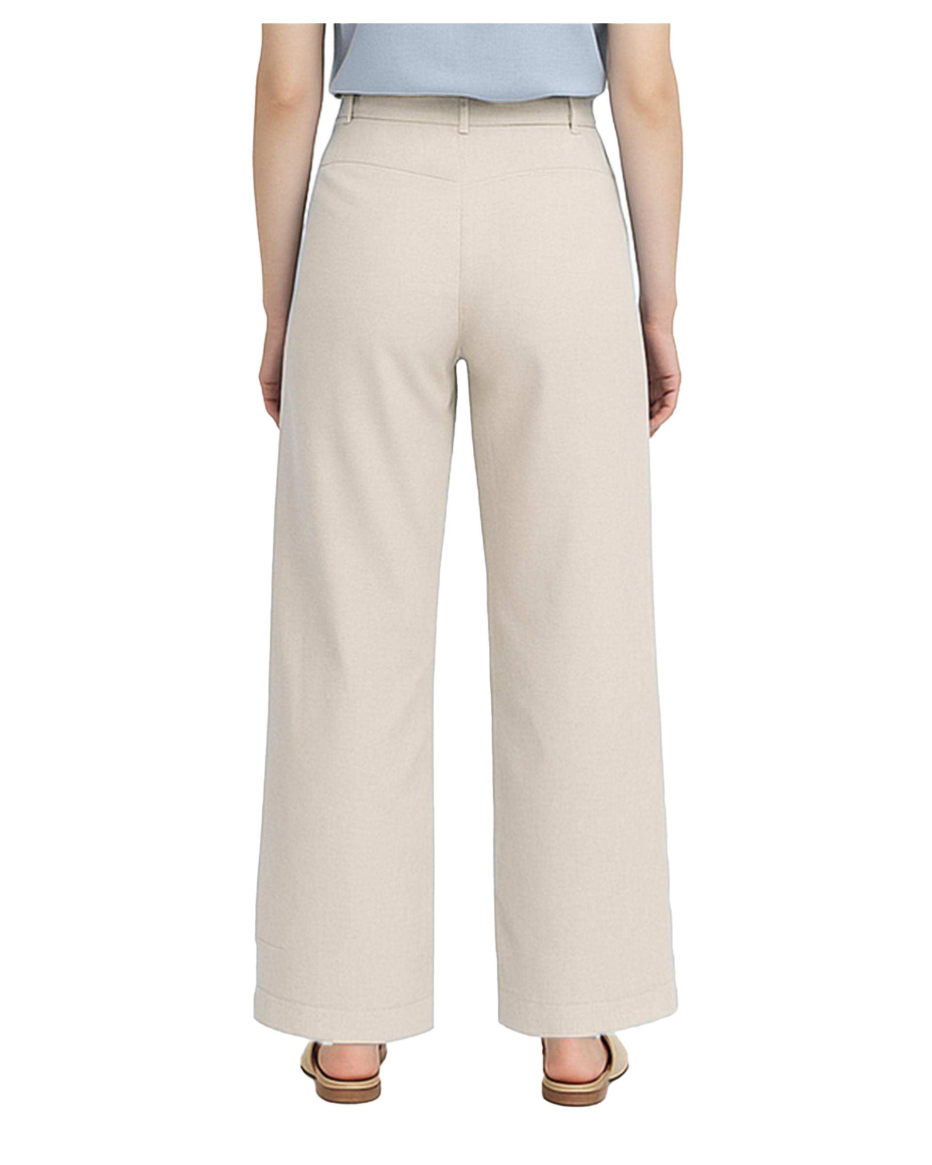 شلوار زنانه نیم بگ لینن نچرال سوپردرای Superdry کد W17S52802N