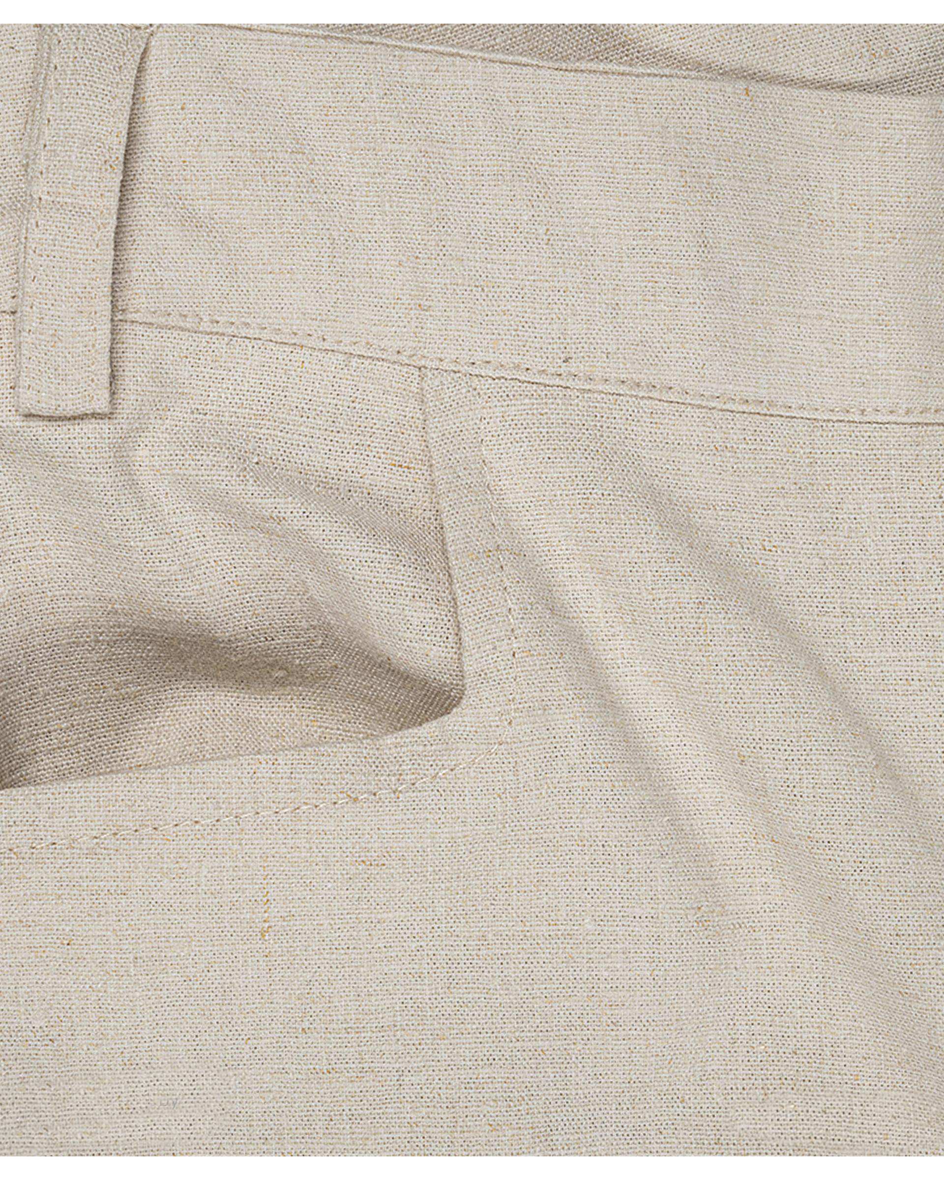 شلوار زنانه نیم بگ لینن نچرال سوپردرای Superdry کد W17S52802N