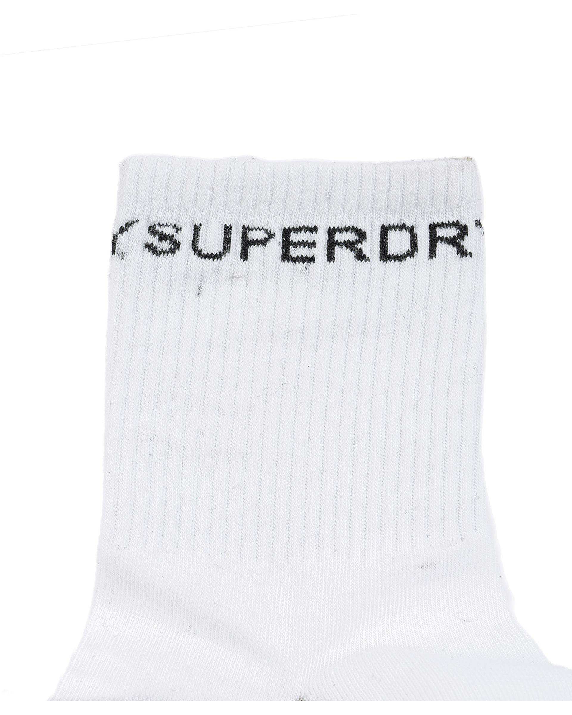 جوراب مردانه ساق بلند سفید سوپردرای Superdry کد M29S55301C