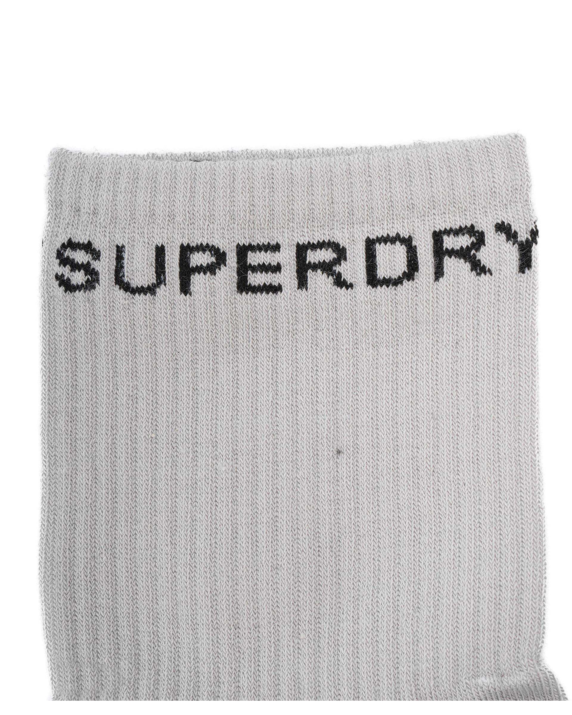 جوراب مردانه ساق بلند طوسی روشن سوپردرای Superdry کد M29S55301C