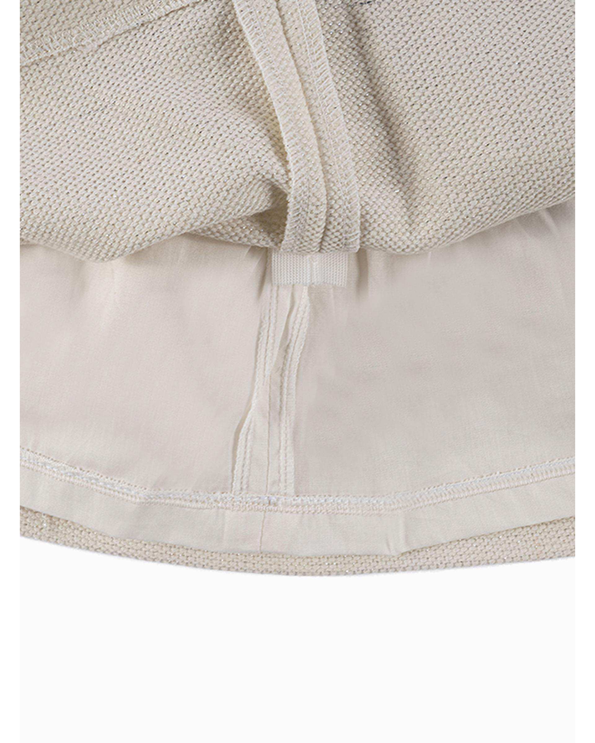 پیراهن دخترانه نوزادی استخوانی فیورلا Fiorella مدل پرنسس 1 کد 25508