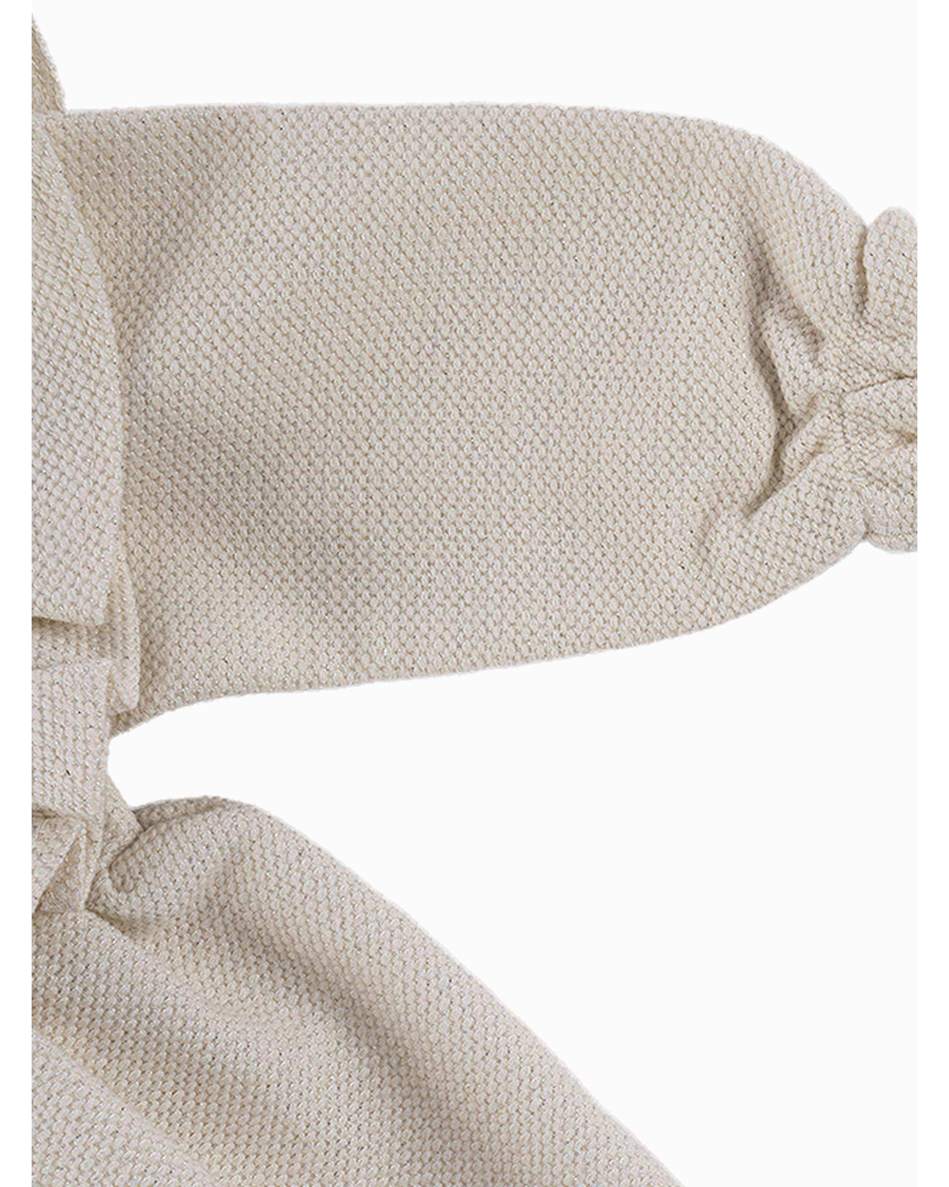 پیراهن دخترانه نوزادی استخوانی فیورلا Fiorella مدل پرنسس 1 کد 25508