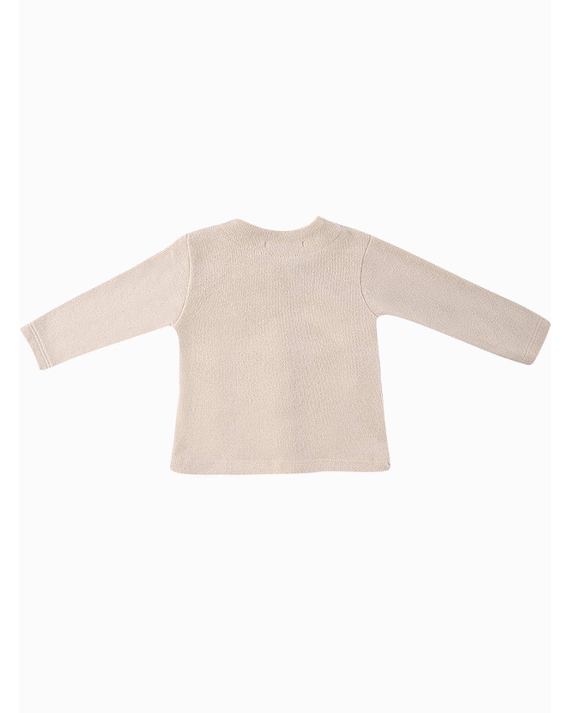 ست سه تکه لباس دخترانه نوزادی کرم فیورلا Fiorella مدل دخترک کد 25510