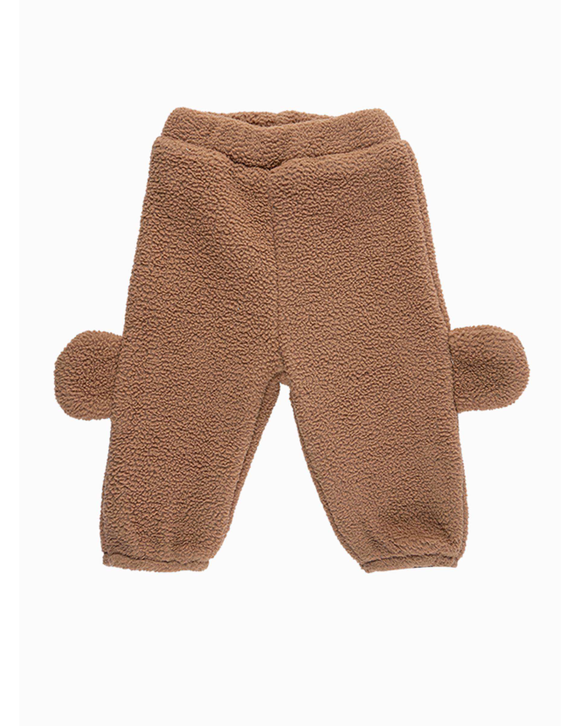 ست سه تکه لباس پسرانه نوزادی قهوه ای فیورلا Fiorella مدل تدی کد 25534