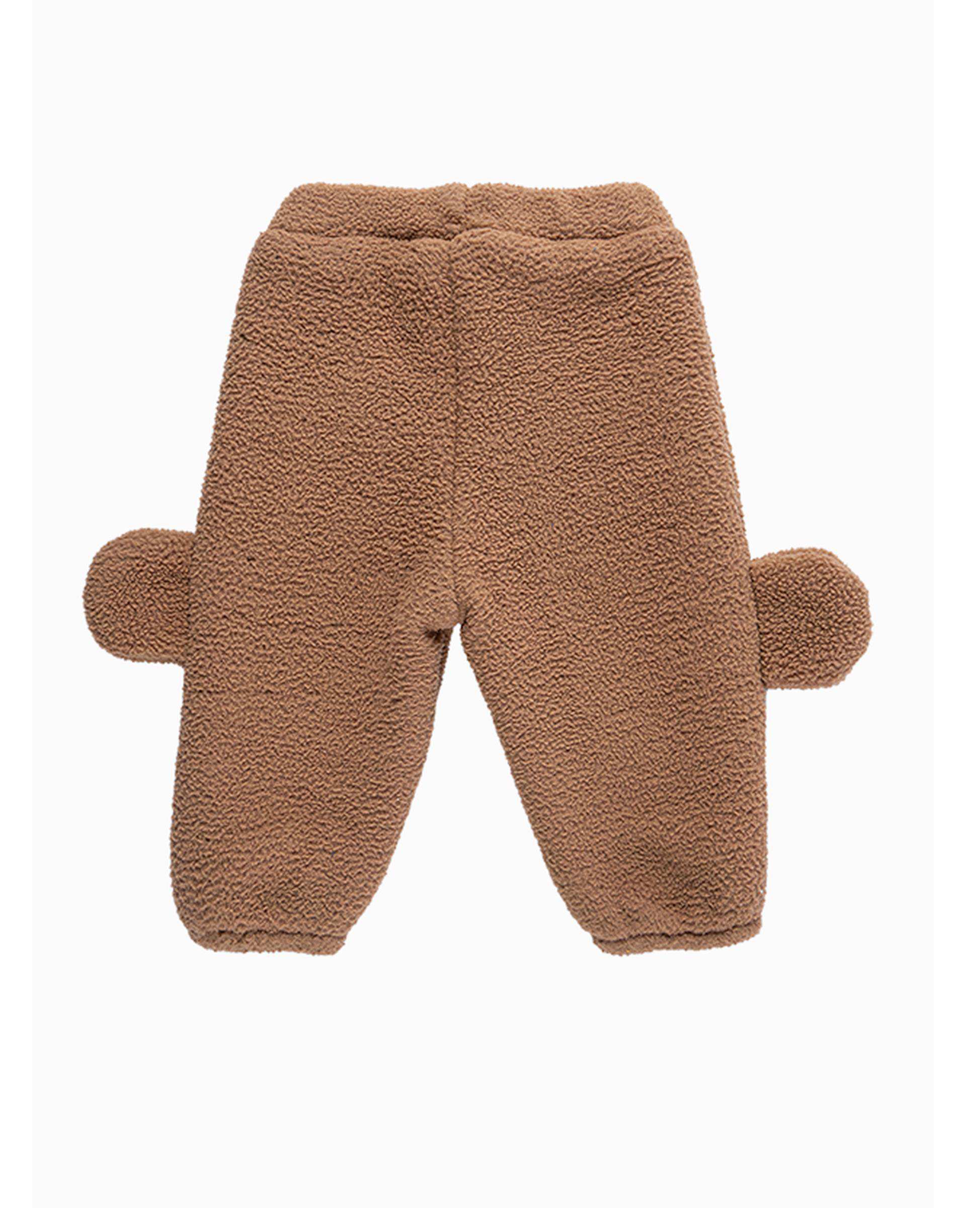 ست سه تکه لباس پسرانه نوزادی قهوه ای فیورلا Fiorella مدل تدی کد 25534