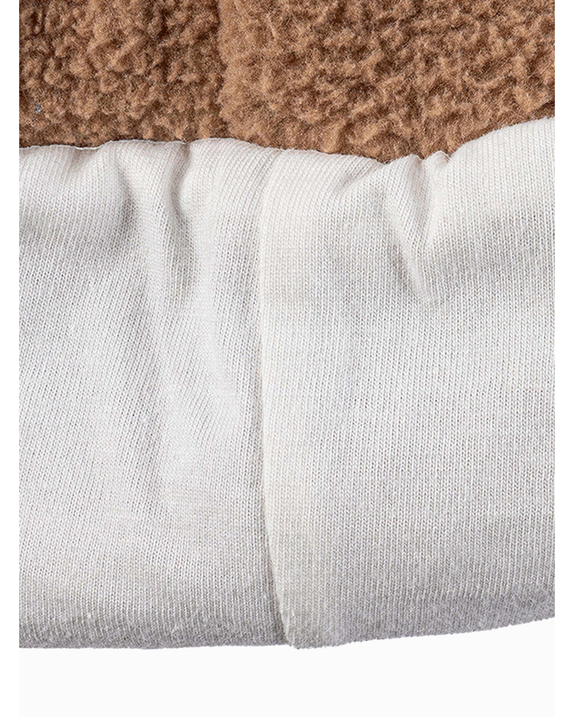 ست سه تکه لباس پسرانه نوزادی قهوه ای فیورلا Fiorella مدل تدی کد 25534