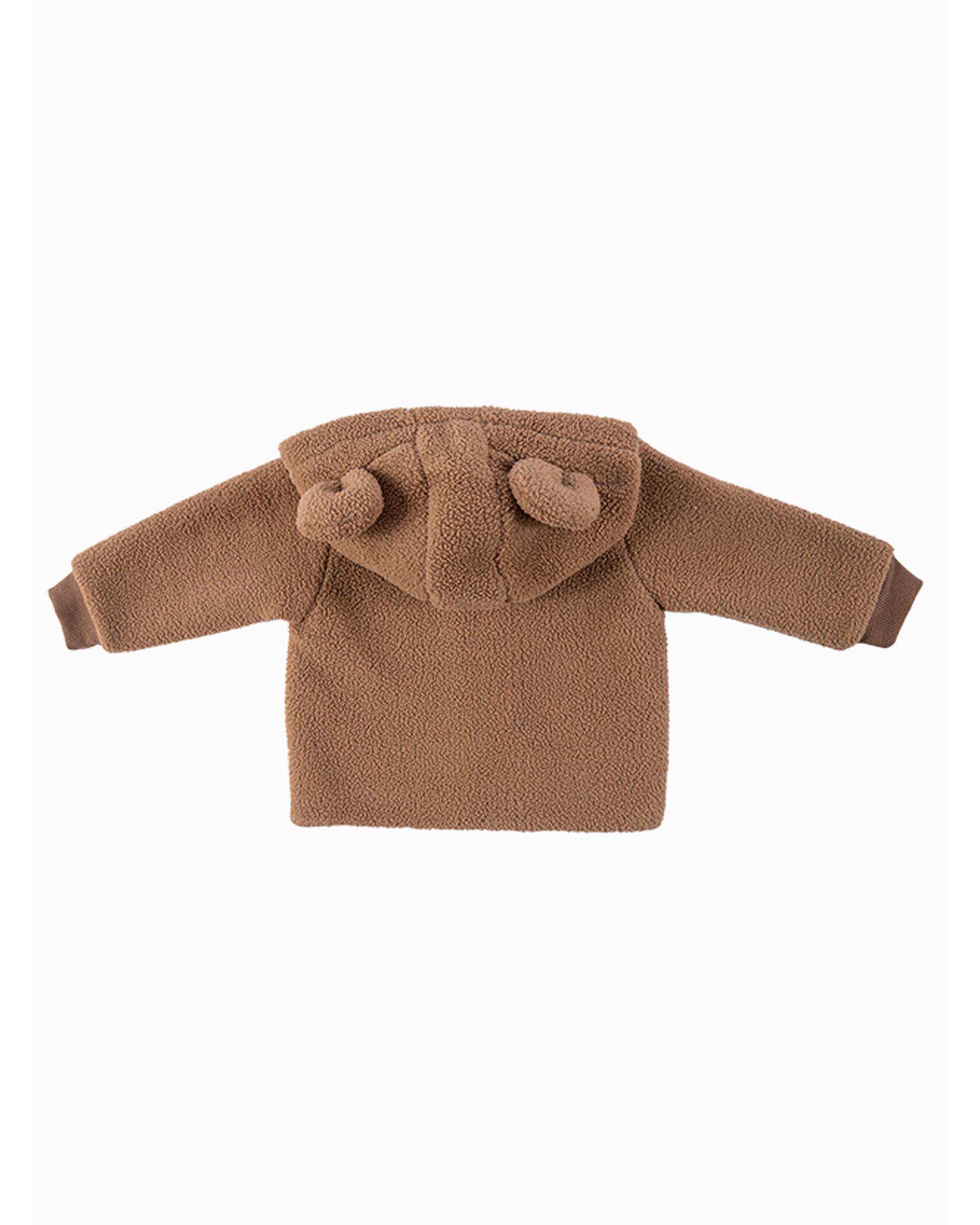 ست سه تکه لباس پسرانه نوزادی قهوه ای فیورلا Fiorella مدل تدی کد 25534